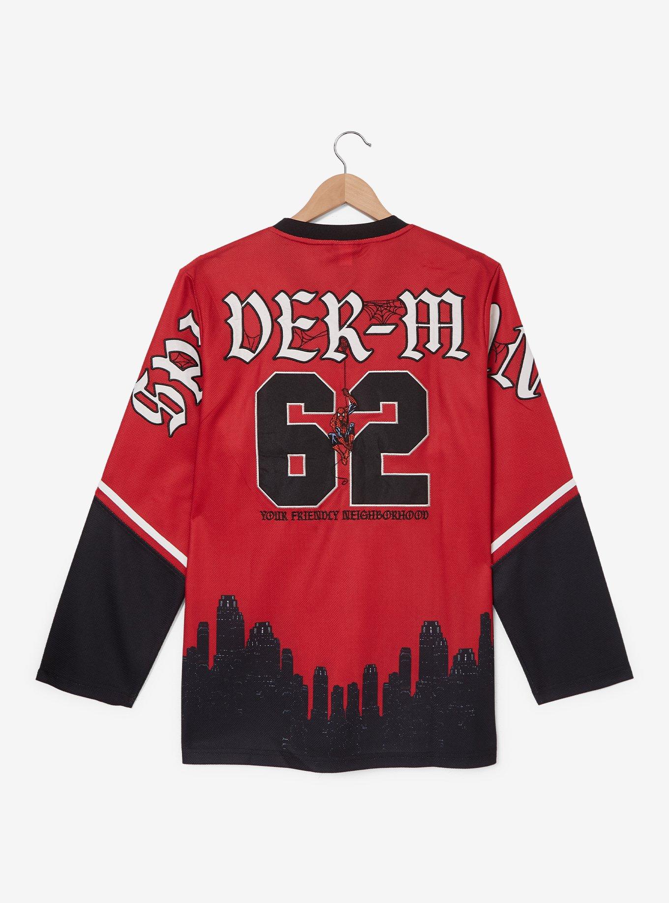 Marvel Spider-Man City Skyline Hockey Jersey - BoxLunch Exclusive