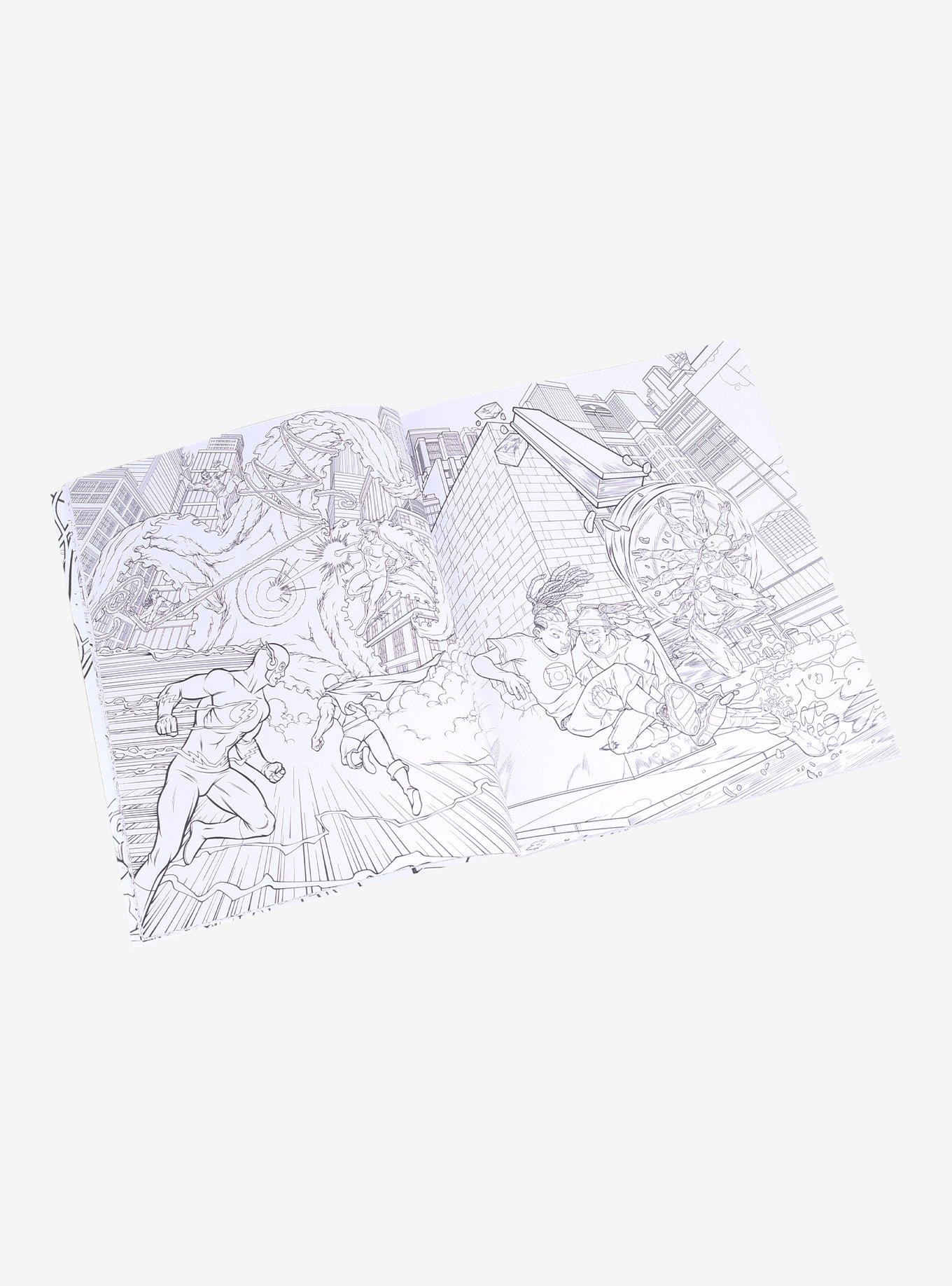 DC Comics 90th Anniversary Official Coloring Book, , hi-res