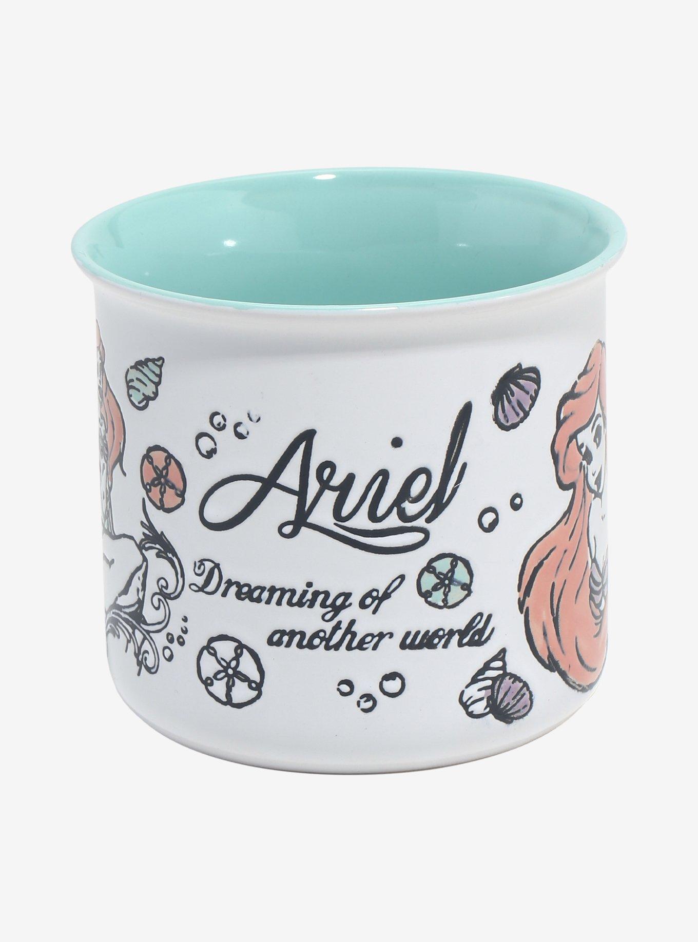Disney The Little Mermaid Ariel Ocean Icons Mug