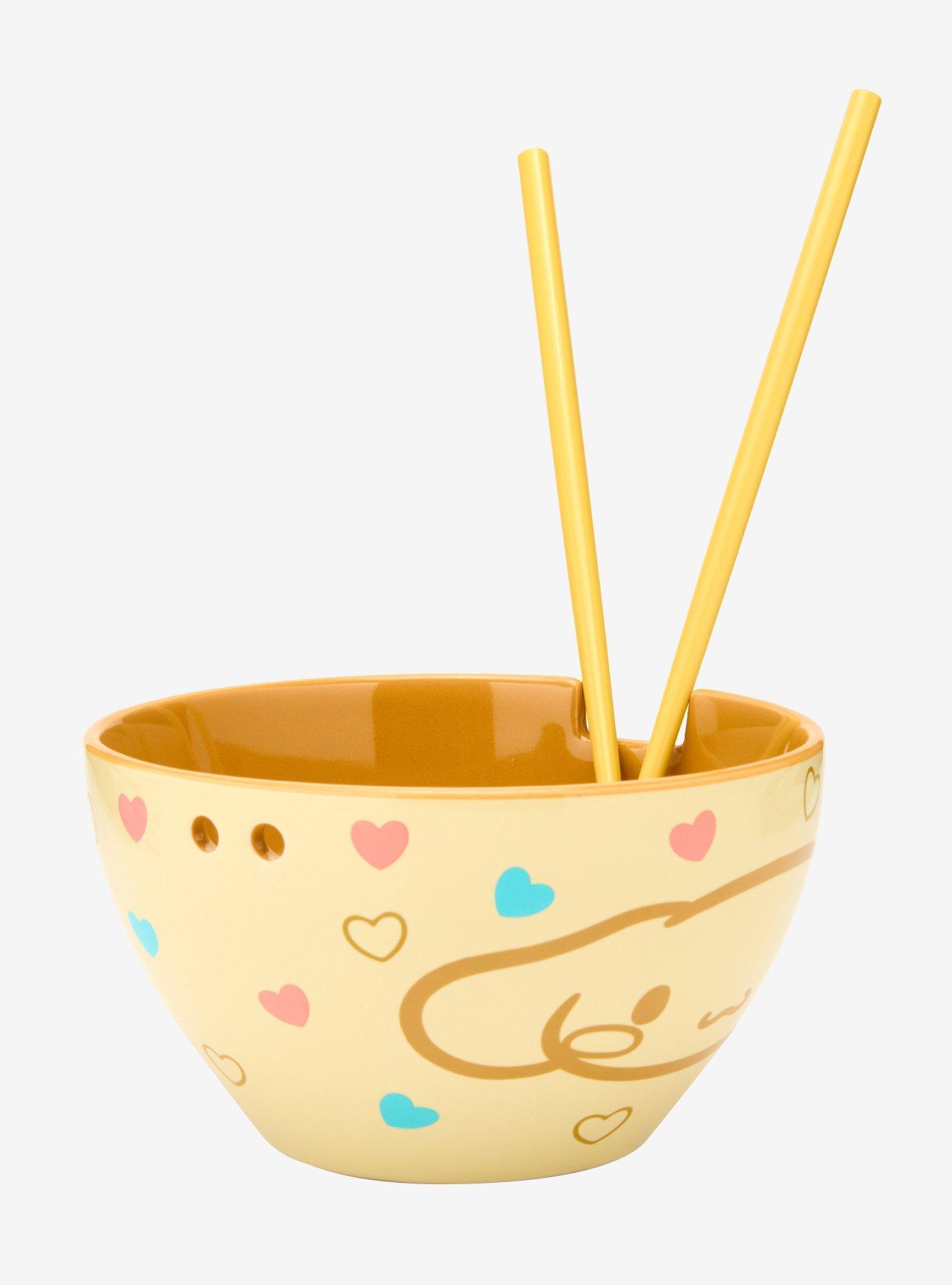 Cinnamoroll Cafe Ramen Bowl With Chopsticks, , hi-res
