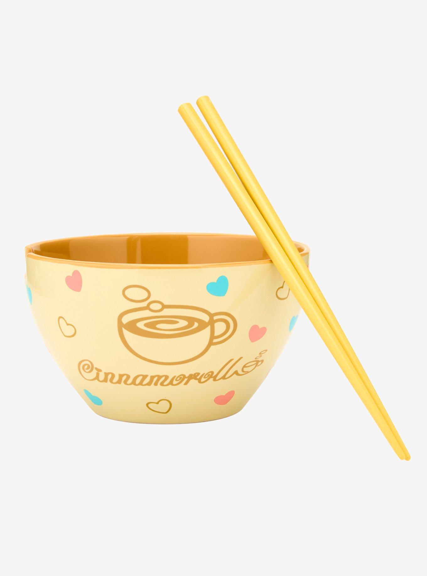 Cinnamoroll Cafe Ramen Bowl With Chopsticks, , alternate