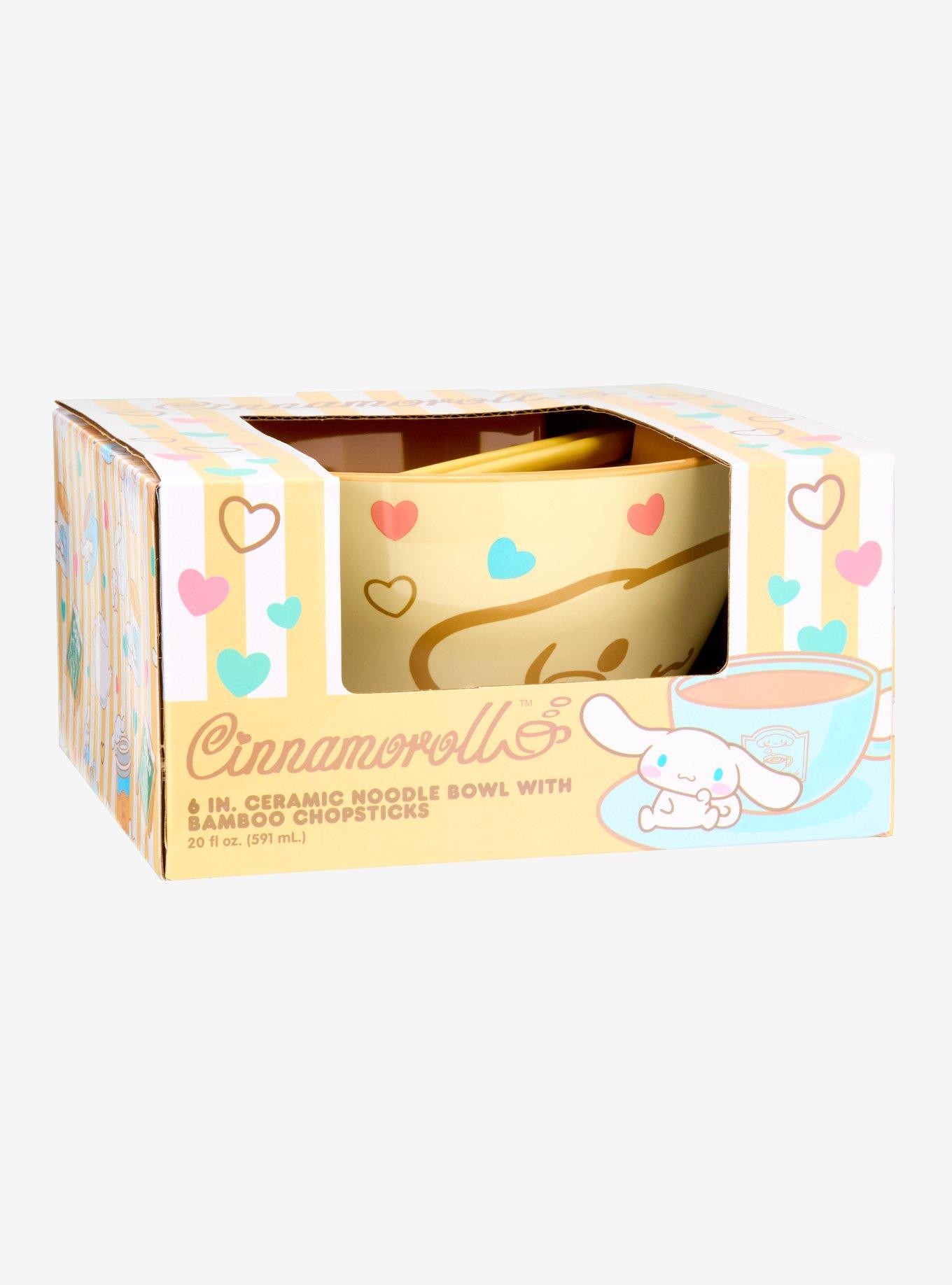 Cinnamoroll Cafe Ramen Bowl With Chopsticks, , alternate