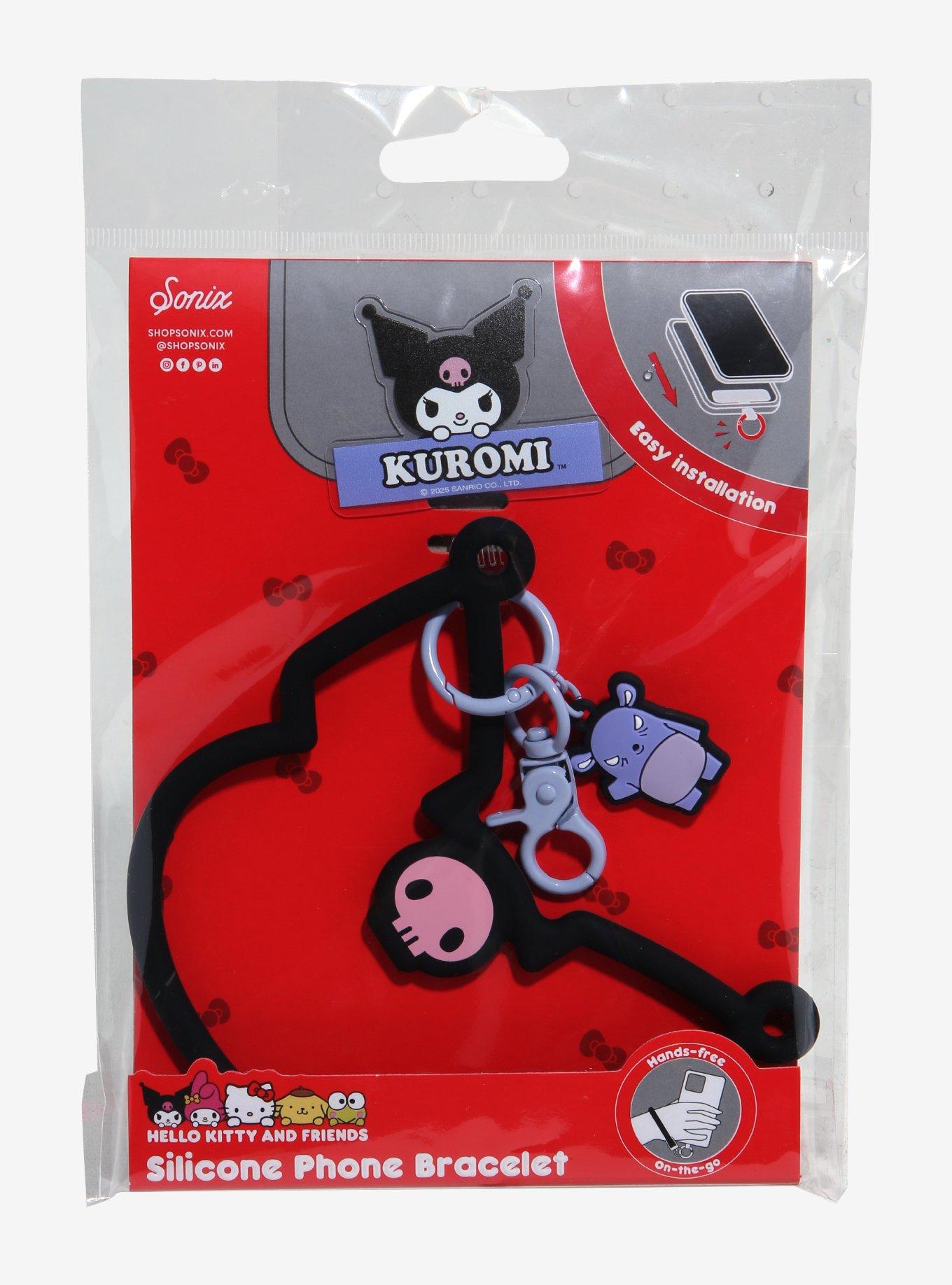 Sonix Kuromi Baku Phone Bracelet Phone Strap, , hi-res