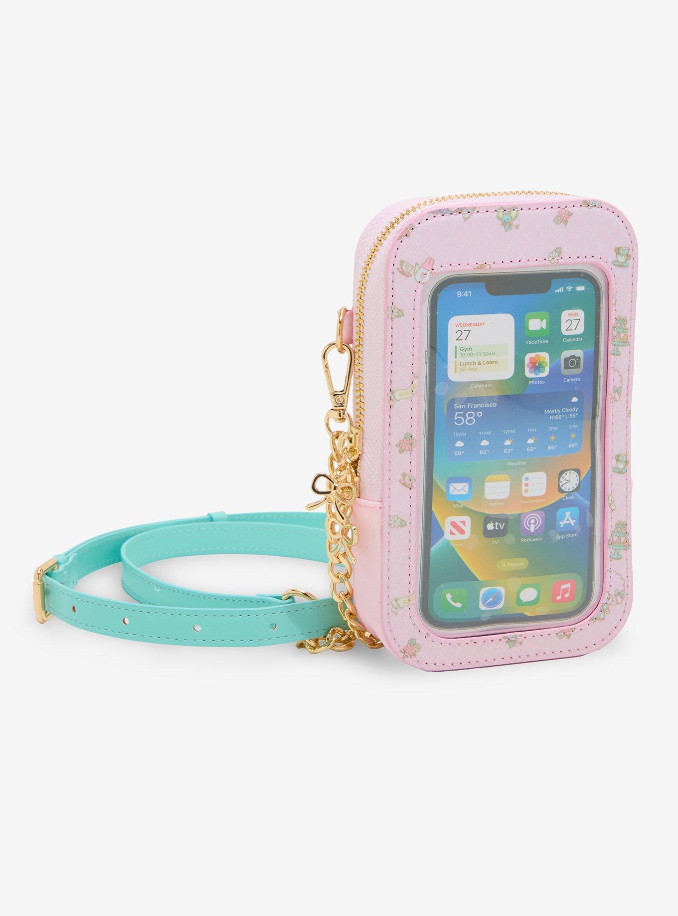 My Melody & Kuromi Tea Party Phone Pouch Hot Topic Exclusive, , hi-res