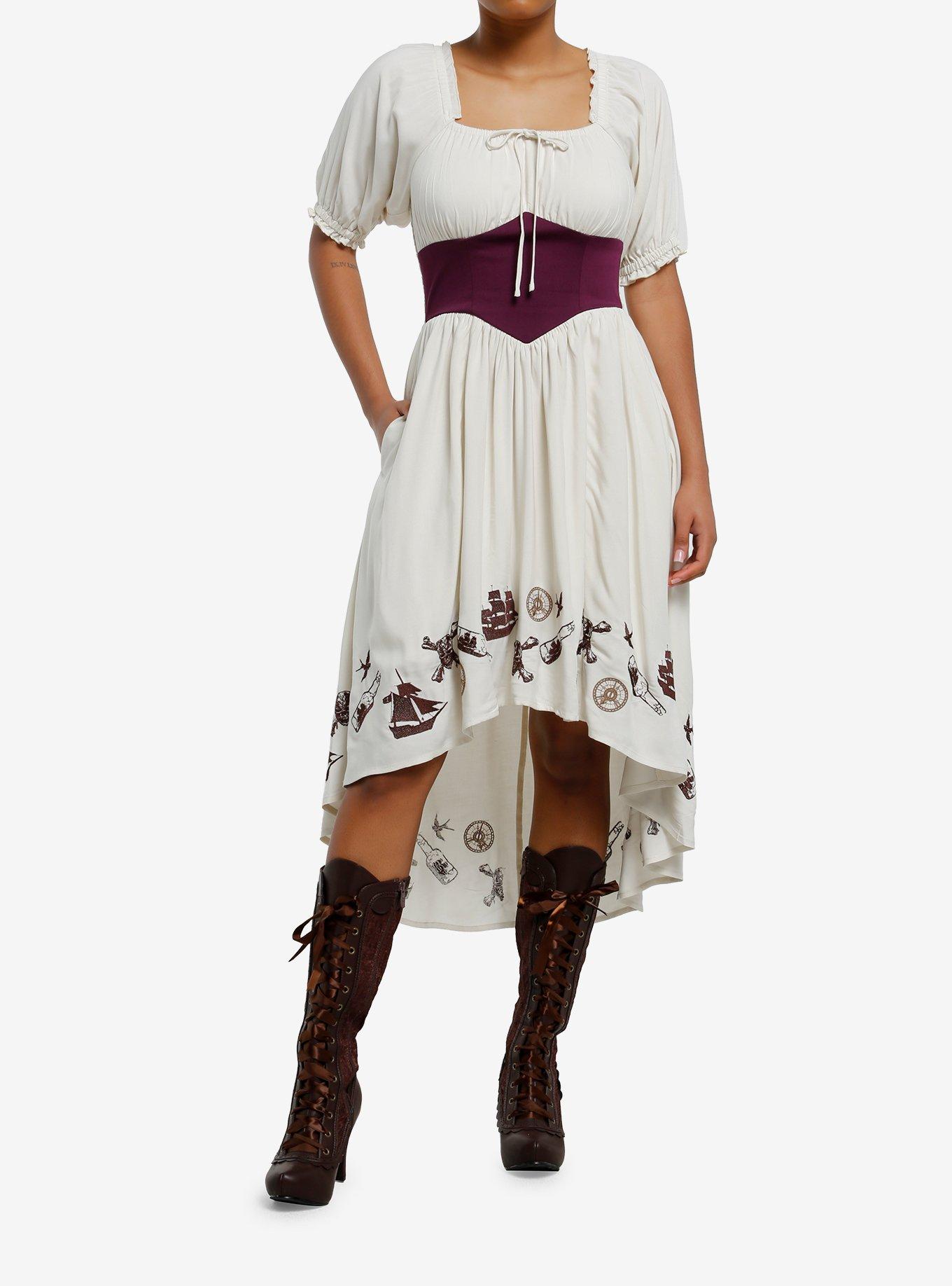 Her Universe Disney Pirates Of The Caribbean Hi-Low Dress Her Universe Exclusive, , hi-res