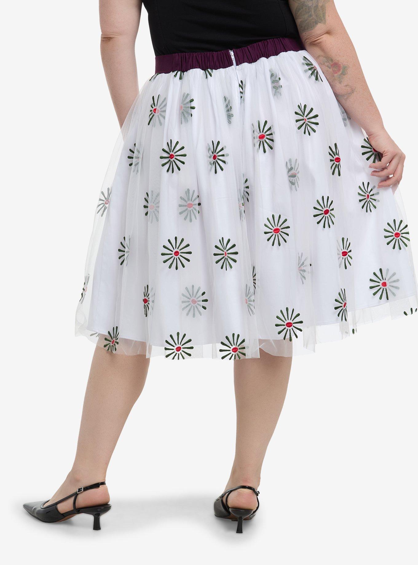 Her Universe Disney Haunted Mansion Sally Slater Mesh Retro Skirt Plus Size Her Universe Exclusive, , hi-res