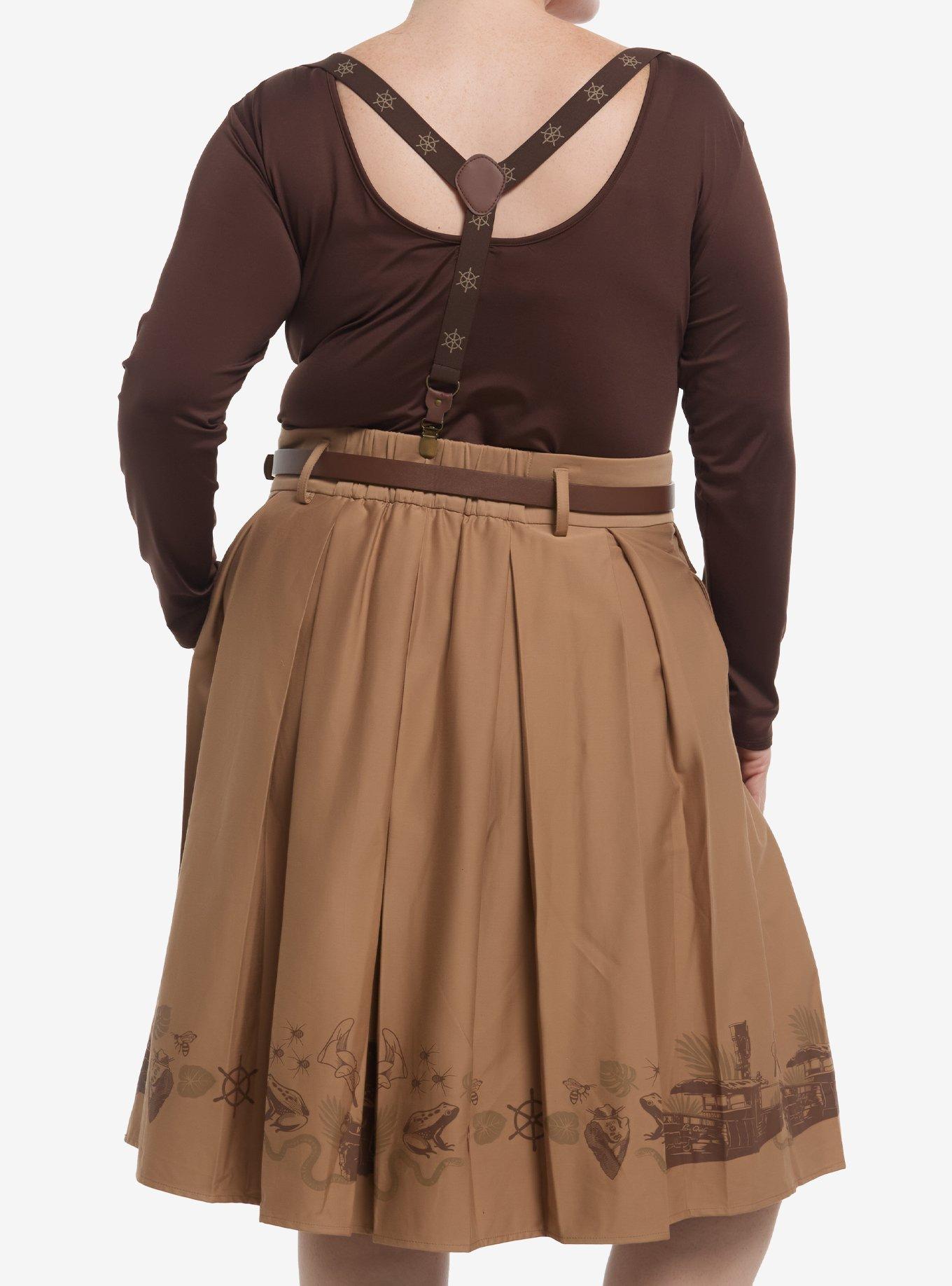 Her Universe Disney Jungle Cruise Retro Skirtall Plus Size Her Universe Exclusive, , hi-res