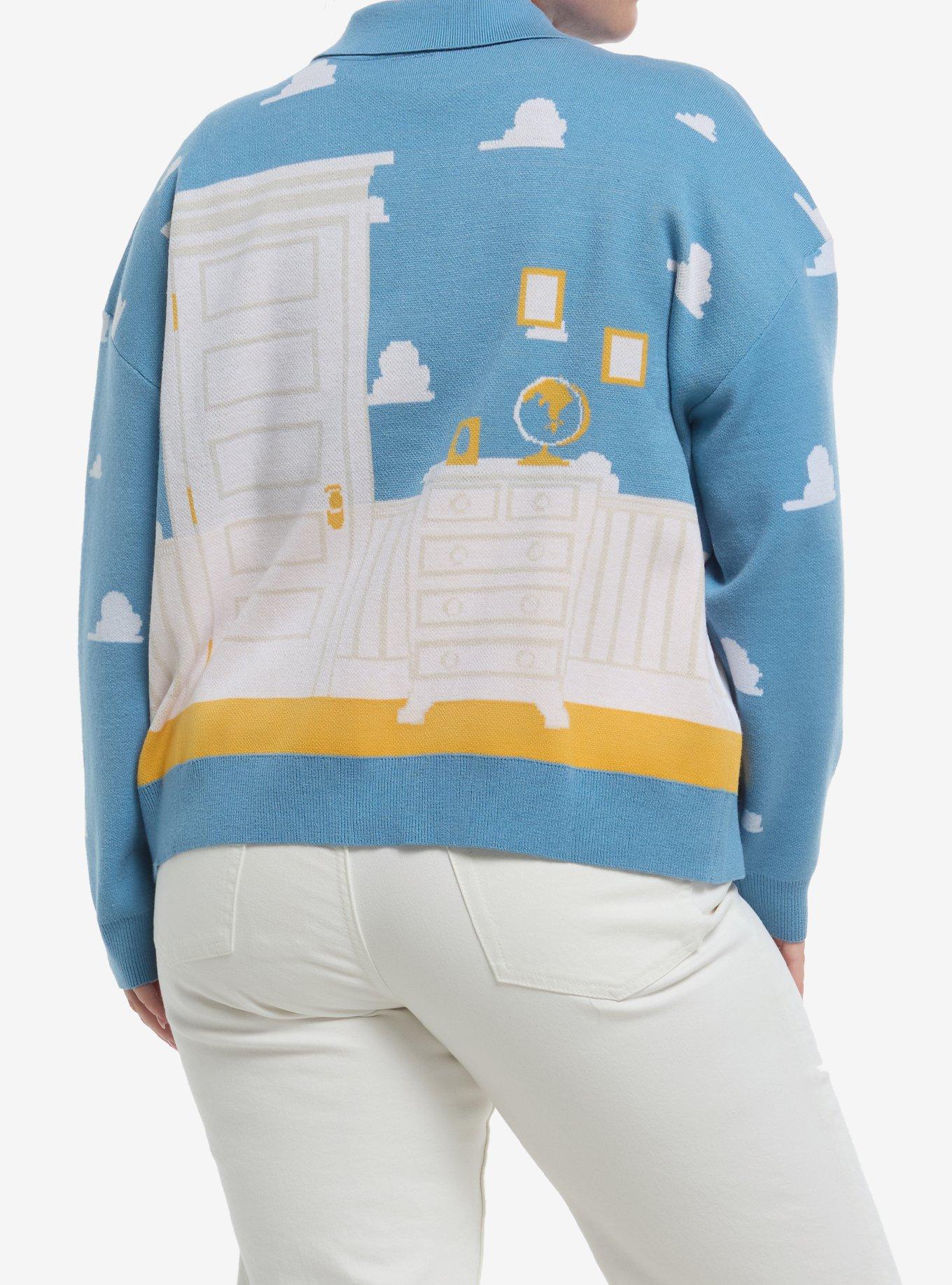 Her Universe Disney Pixar Toy Story Woody & Buzz Collared Cardigan Plus Size Her Universe Exclusive, , hi-res