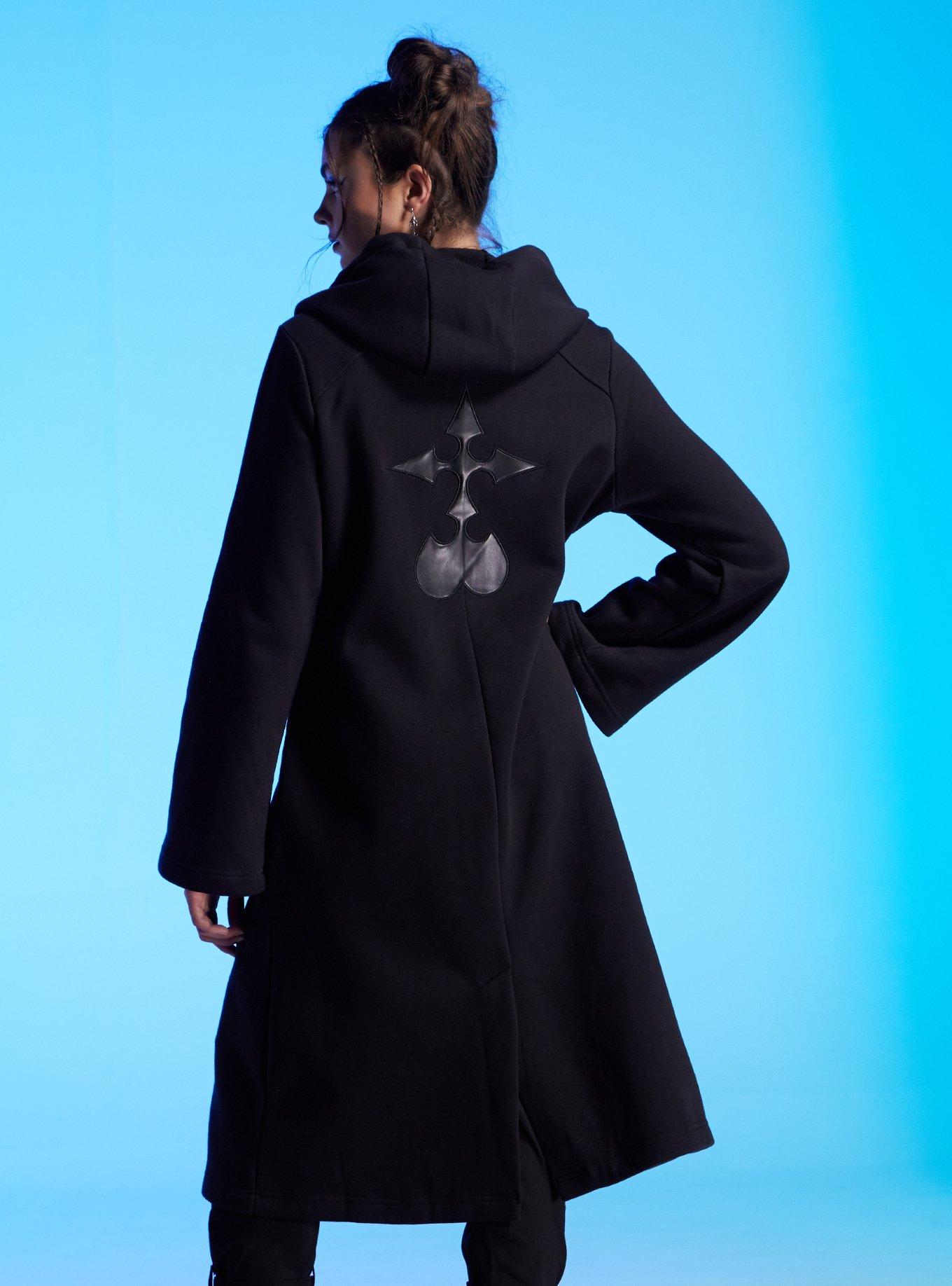 Her Universe Disney Kingdom Hearts Organization XIII Girls Hooded Coat, , hi-res