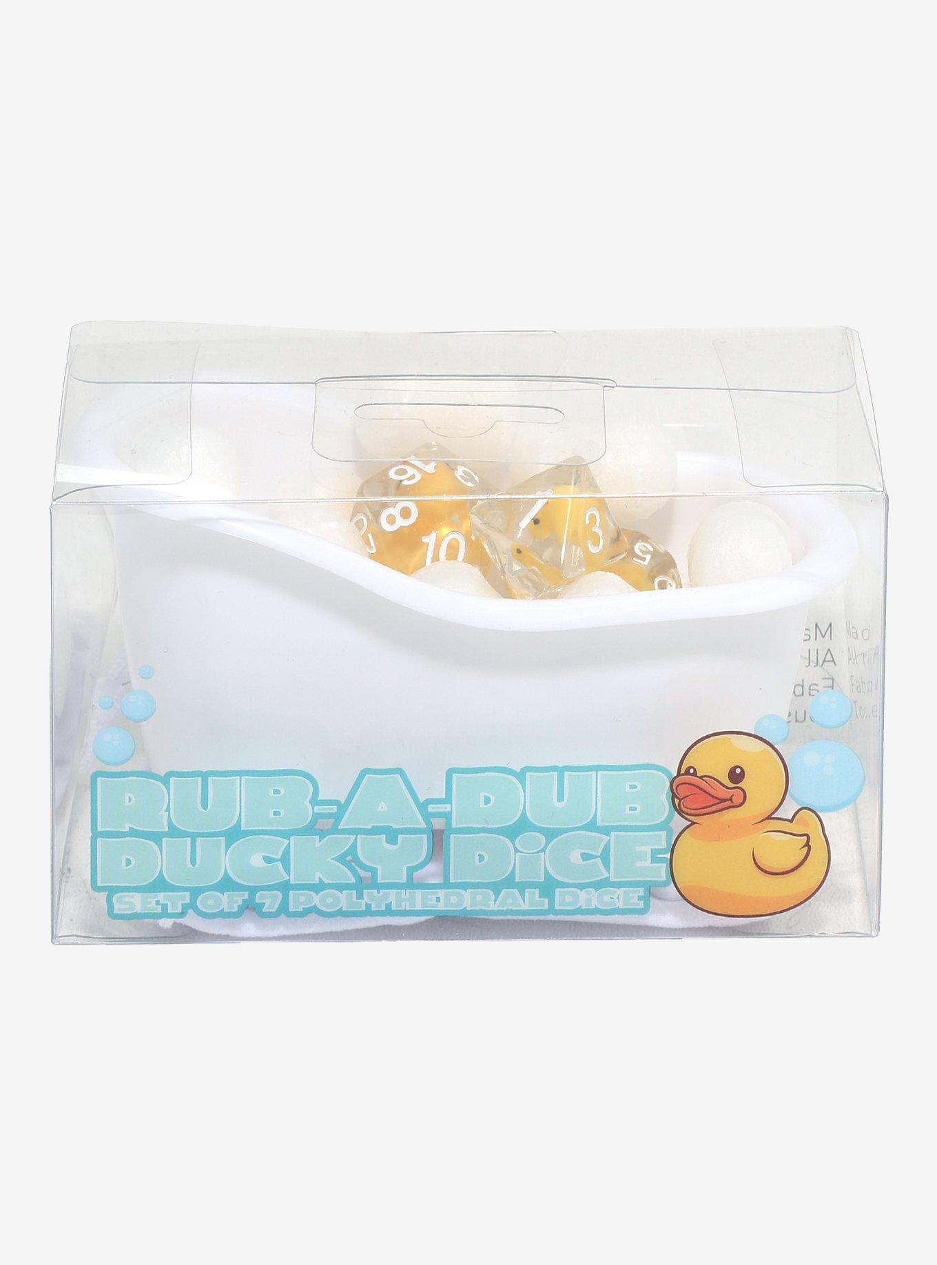 Rubber Ducky Tub Polyhedral Dice Set, , alternate