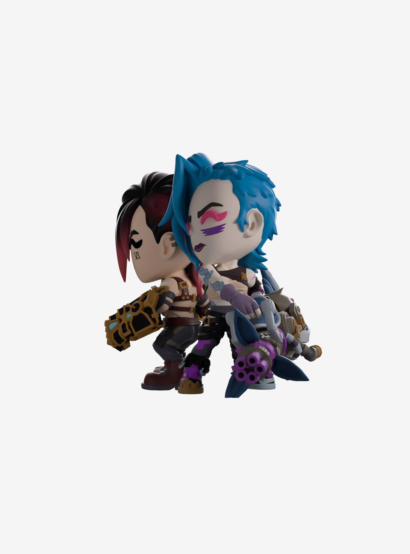 Youtooz Arcane Vi & Jinx Vinyl Figure Set, , alternate