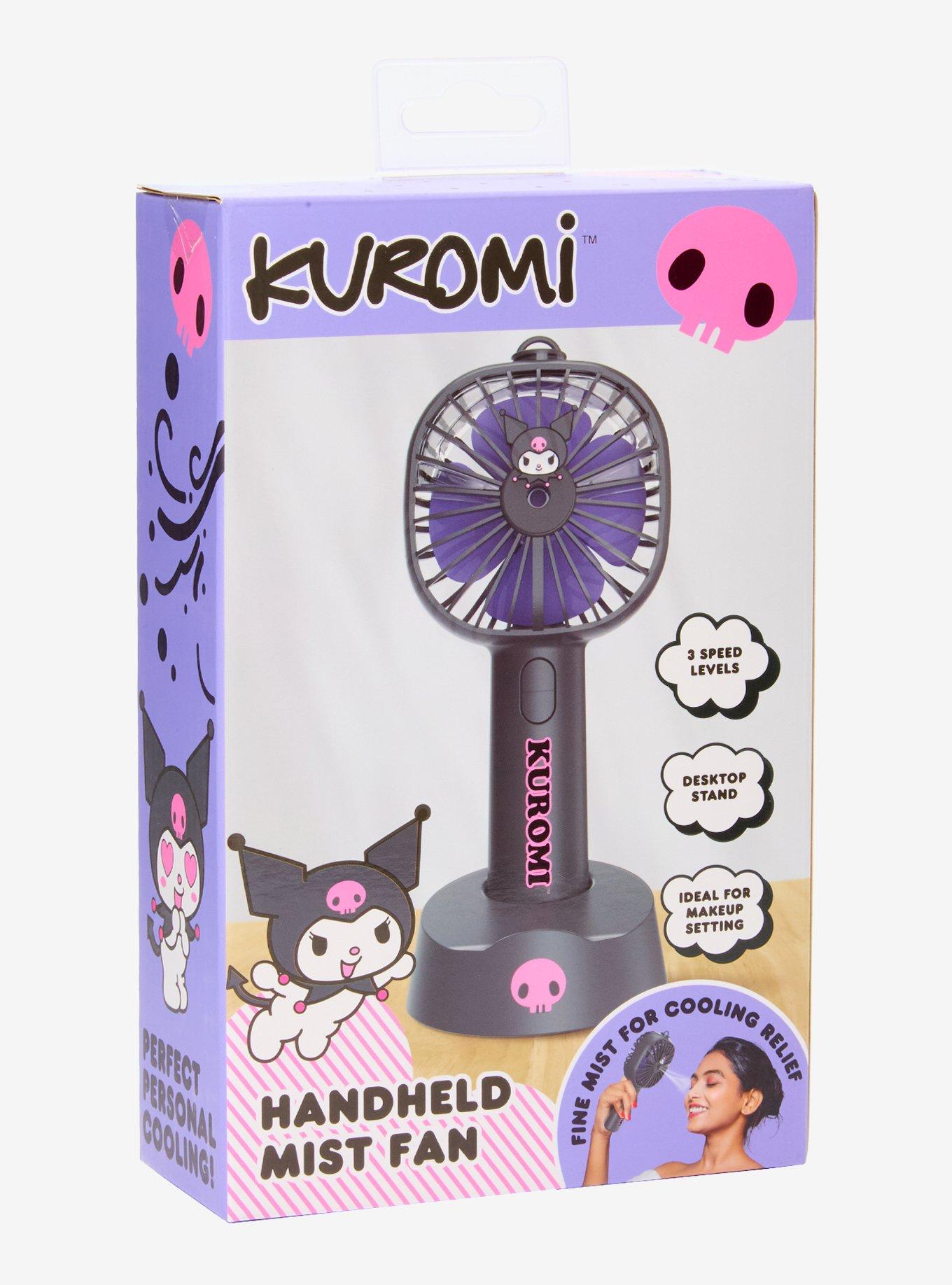 Kuromi Handheld Mist Fan, , alternate