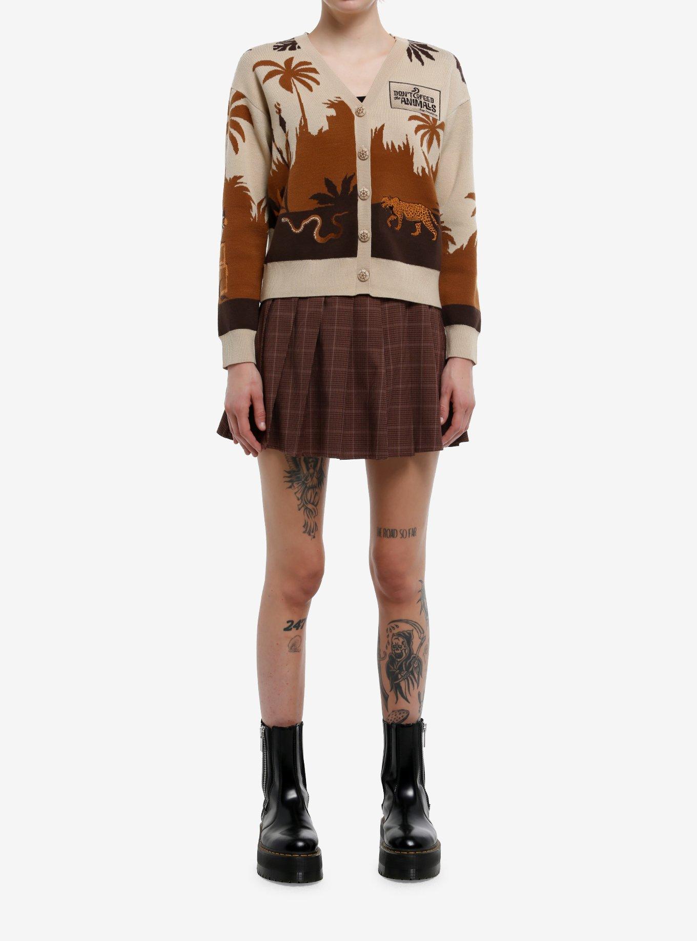Her Universe Disney Jungle Cruise Animals Crop Cardigan Her Universe Exclusive, , hi-res