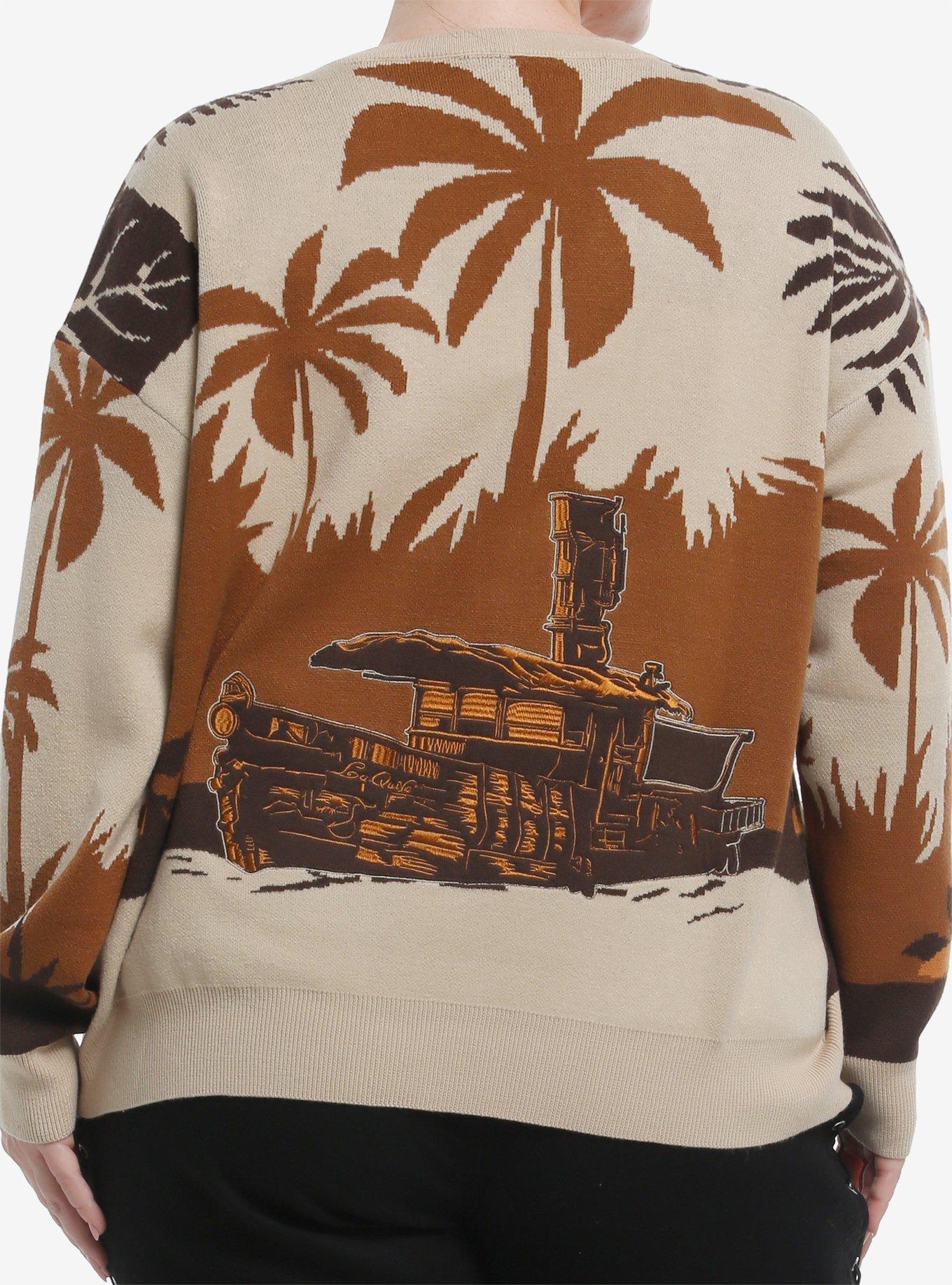 Her Universe Disney Jungle Cruise Animals Crop Cardigan Plus Size Her Universe Exclusive, MULTI, alternate
