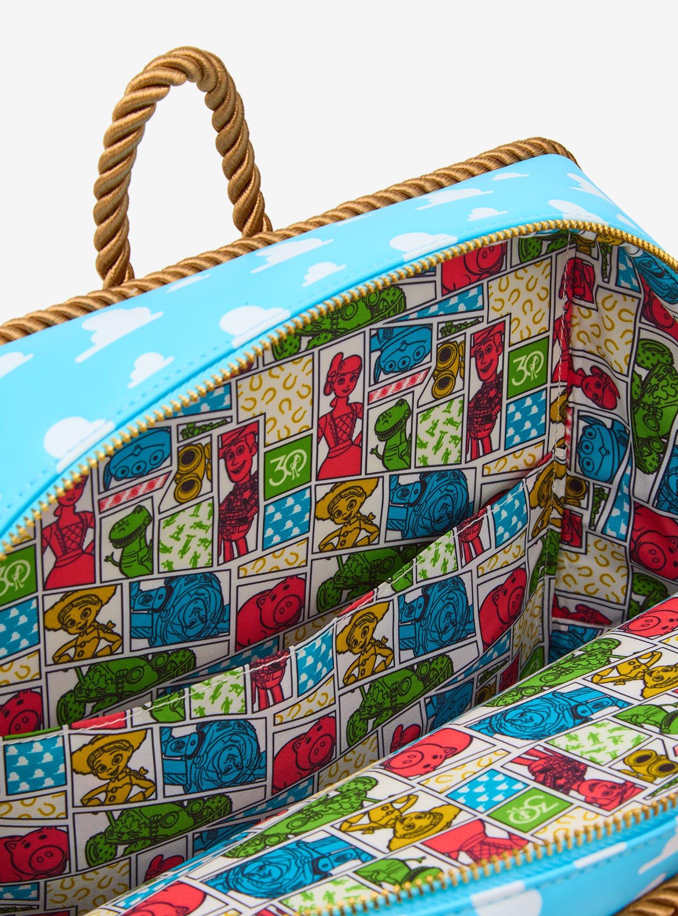 Loungefly Disney Pixar Toy Story Woody Saloon Mini Backpack, , alternate - view 5