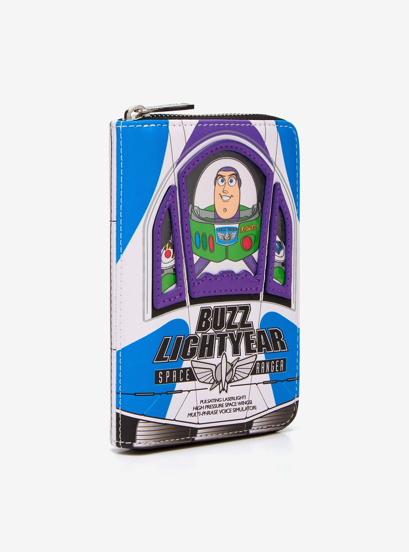 Loungefly Disney Pixar Toy Story Buzz Lightyear Toy Mini Zipper Wallet, , alternate