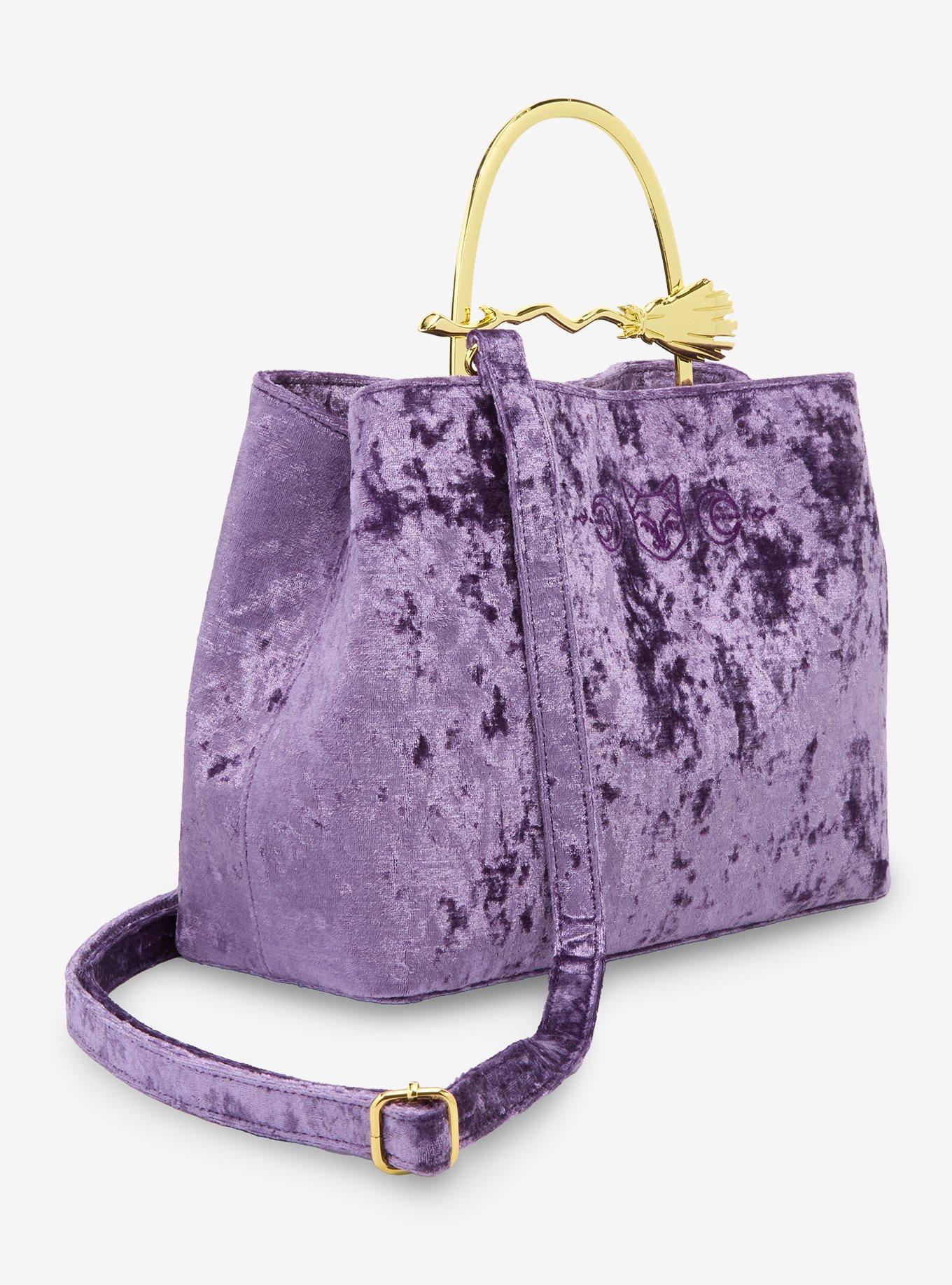 Loungefly Disney Hocus Pocus Binx Broomstick Satchel Bag, , hi-res