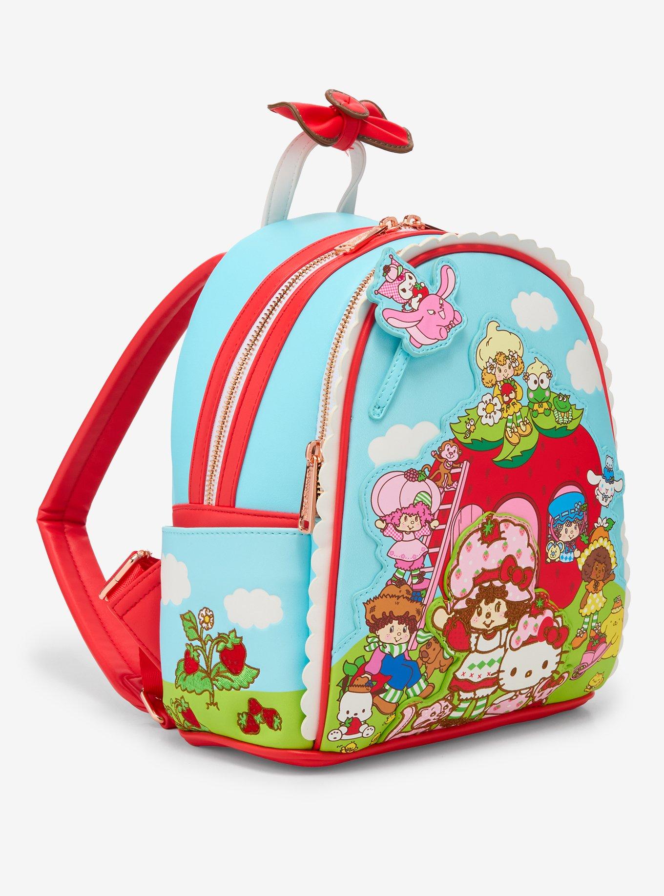 Loungefly Hello Kitty And Friends X Strawberry Shortcake Scented Mini Backpack, , hi-res