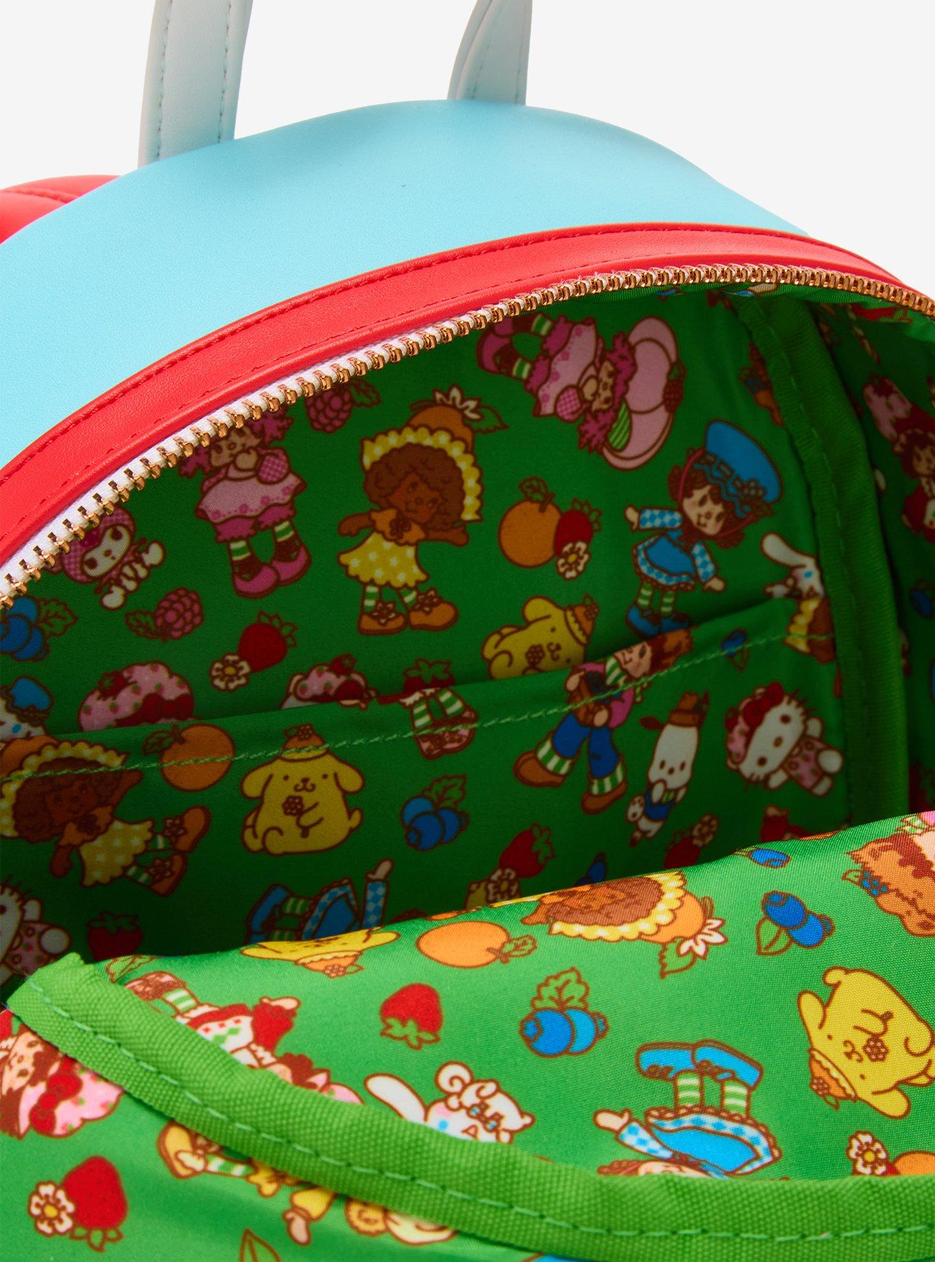 Loungefly Hello Kitty And Friends X Strawberry Shortcake Scented Mini Backpack, , alternate - view 4