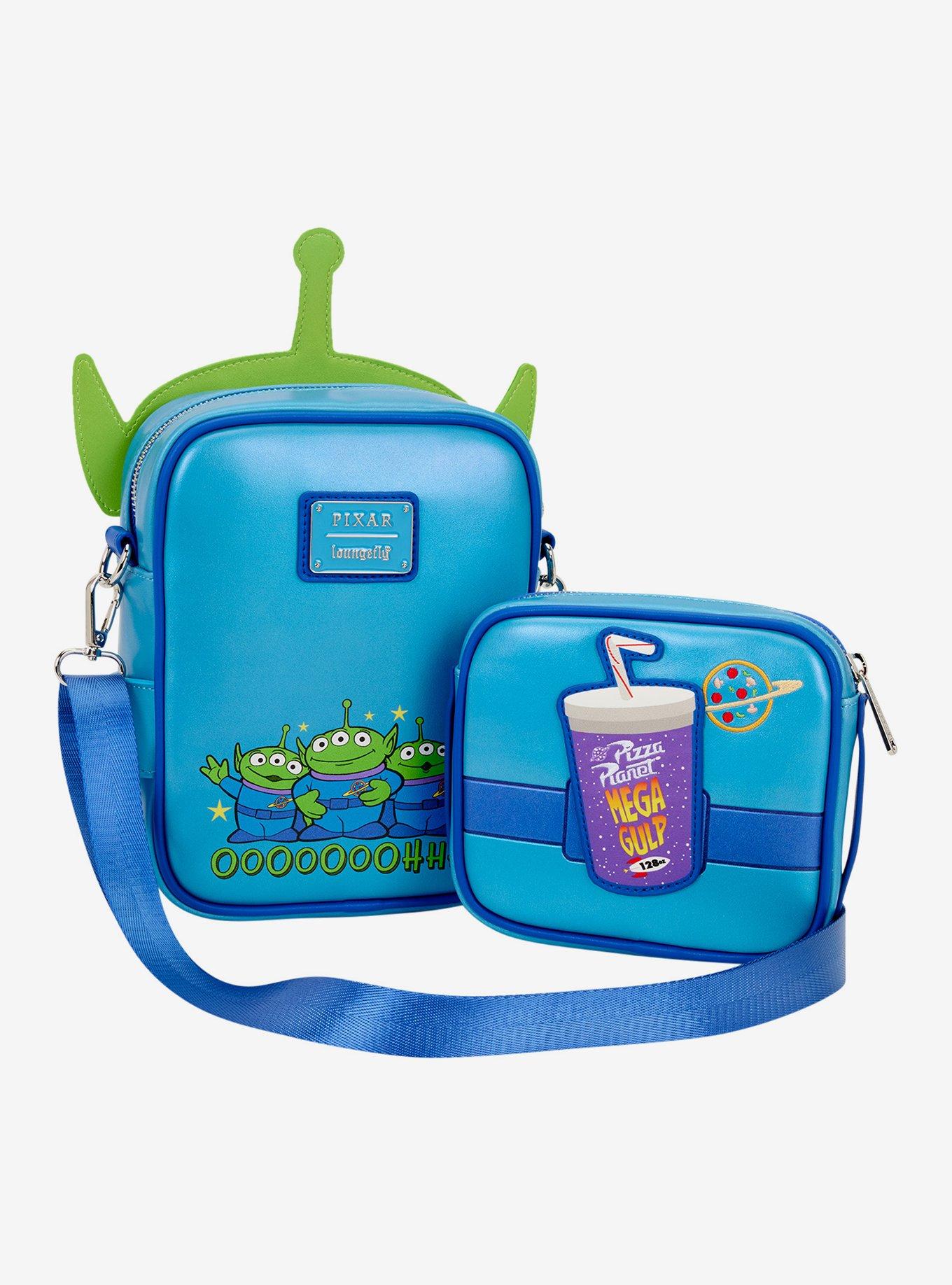 Loungefly Disney Pixar Toy Story 30th Anniversary Alien Figural Crossbody Bag