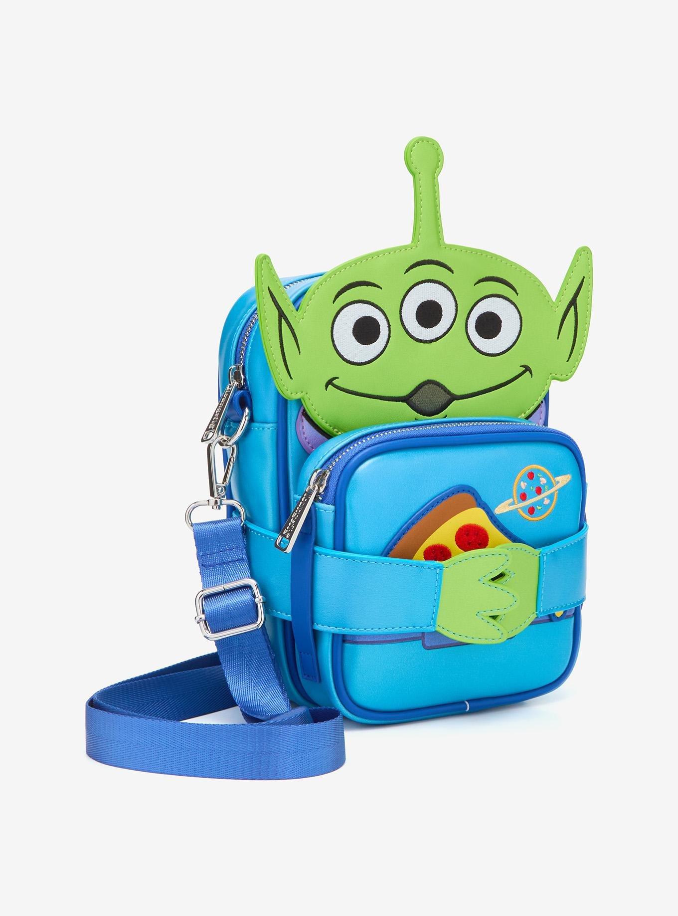 Loungefly Disney Pixar Toy Story 30th Anniversary Alien Figural Crossbody Bag, , alternate