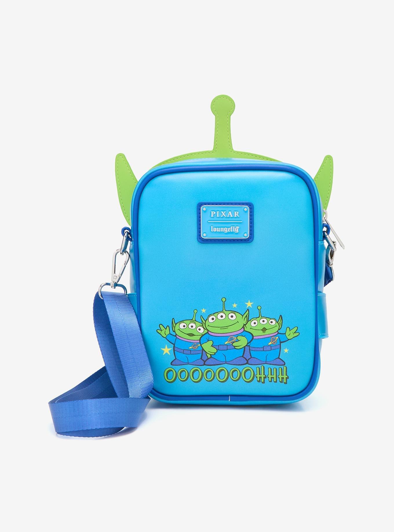 Loungefly Disney Pixar Toy Story 30th Anniversary Alien Figural Crossbody Bag, , alternate