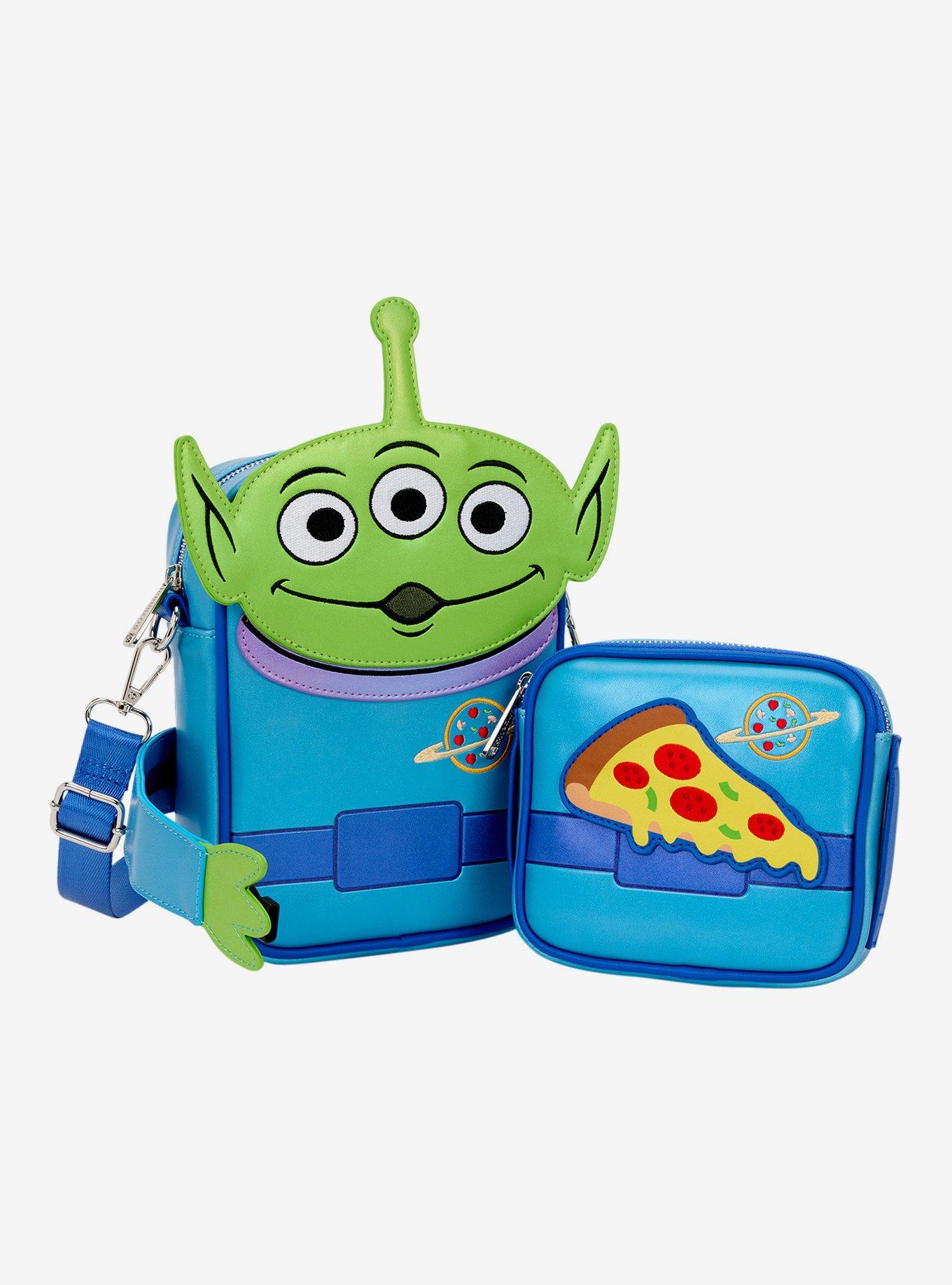 Loungefly Disney Pixar Toy Story 30th Anniversary Alien Figural Crossbody Bag