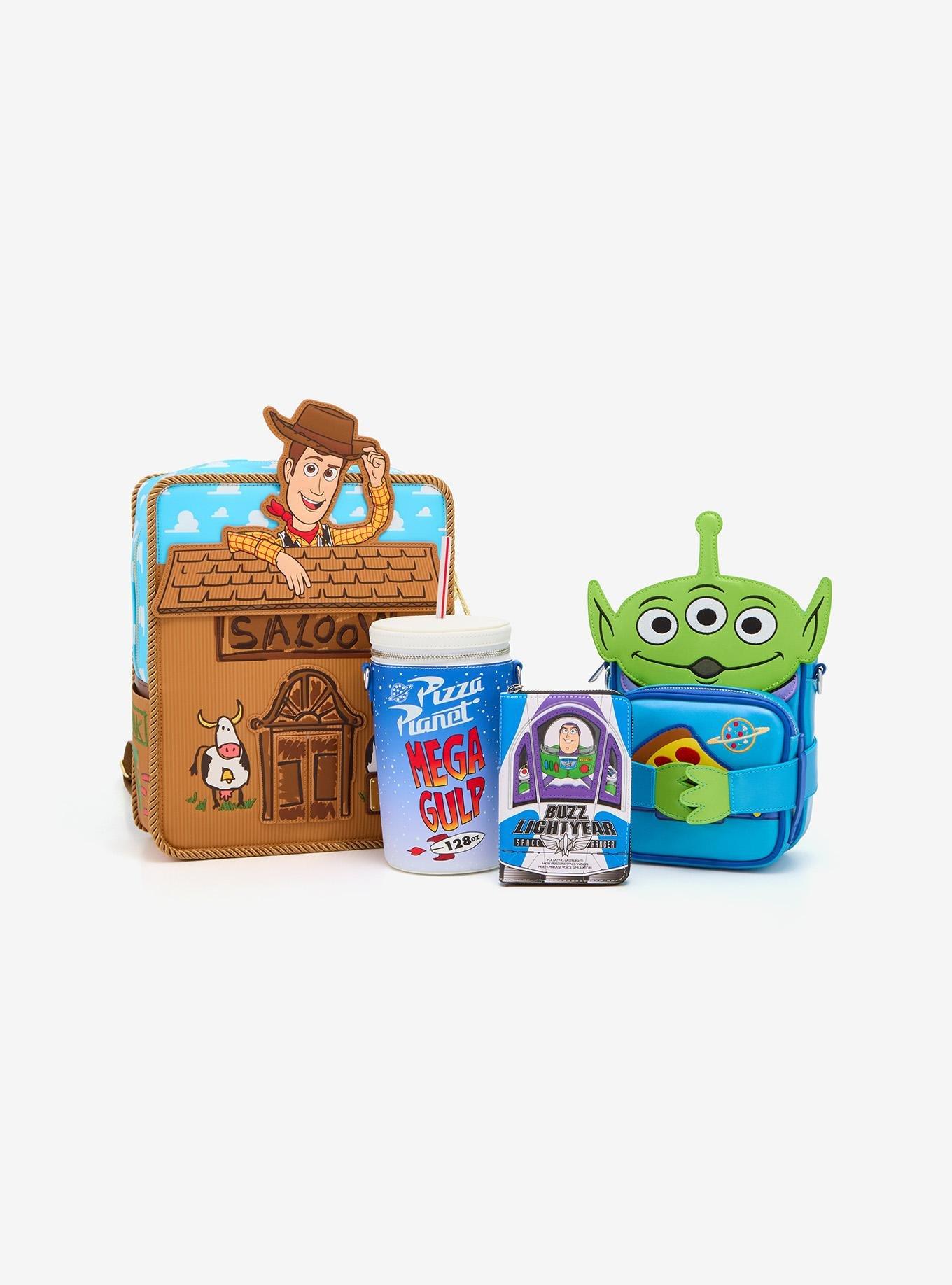 Loungefly Disney Pixar Toy Story 30th Anniversary Alien Figural Crossbody Bag, , alternate