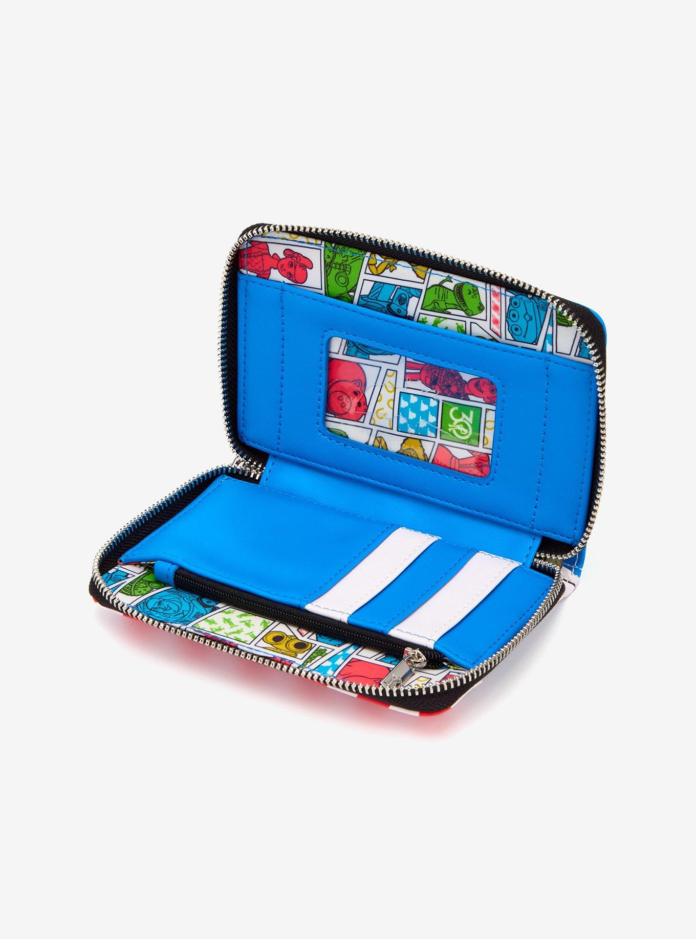 Loungefly Disney Pixar Toy Story 30th Anniversary Buzz Lightyear Box Glow-in-the-Dark Small Zip Wallet, , alternate