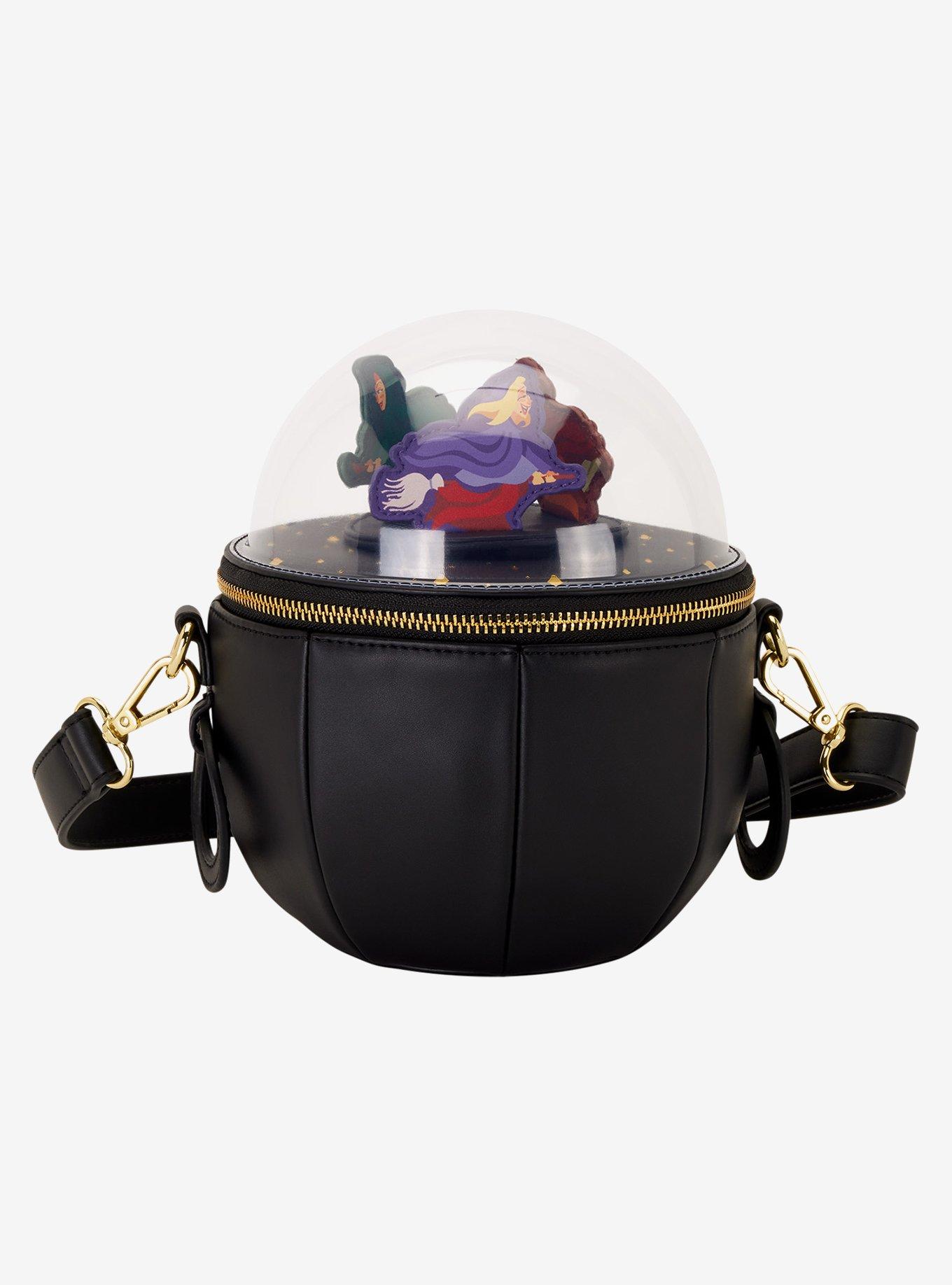 Loungefly Disney Hocus Pocus Sanderson Sisters Flying Figural Dome Crossbody Bag, , alternate