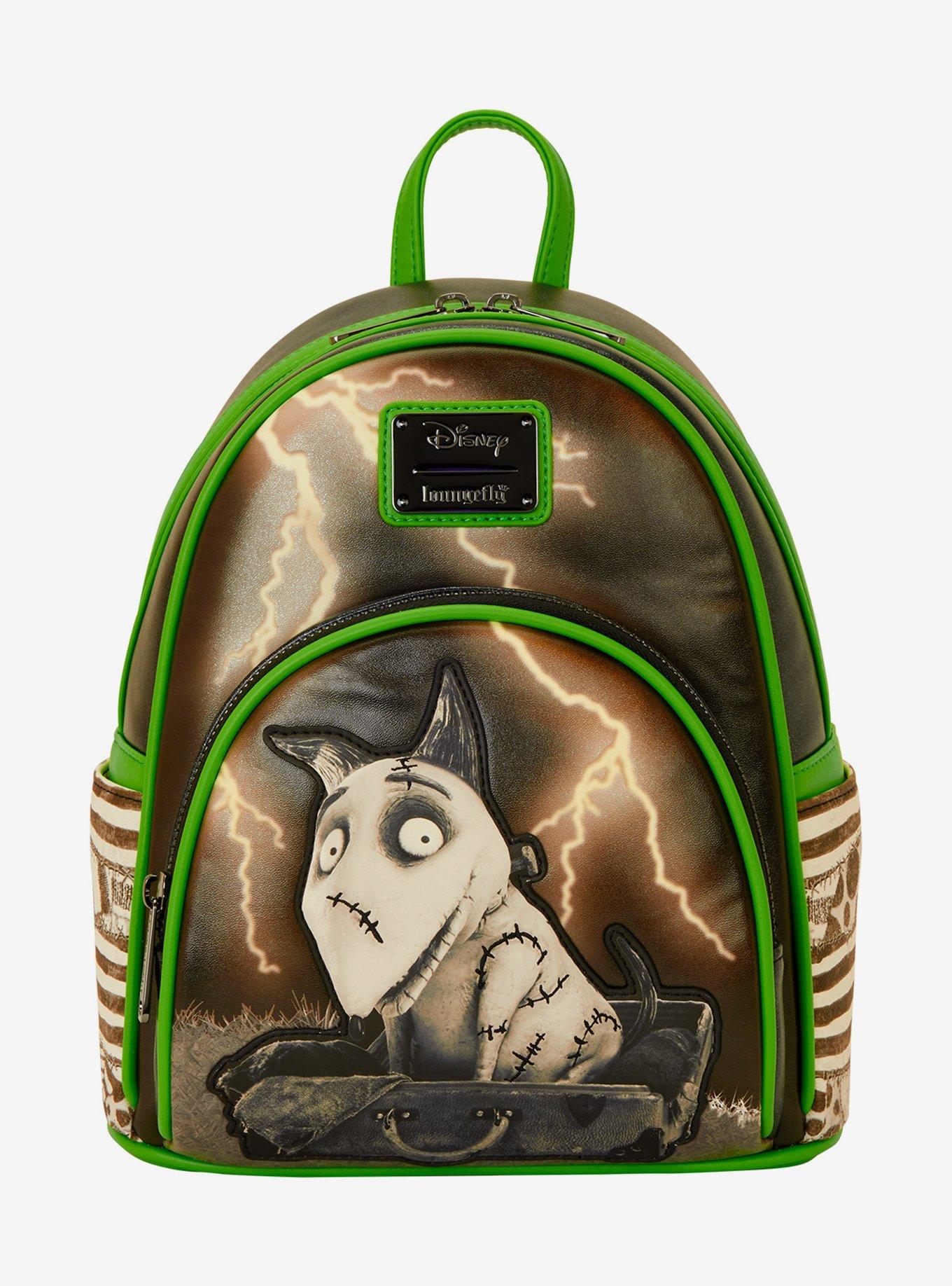 Loungefly Disney Frankenweenie Sparky Glow-in-the-Dark Mini Backpack, , alternate