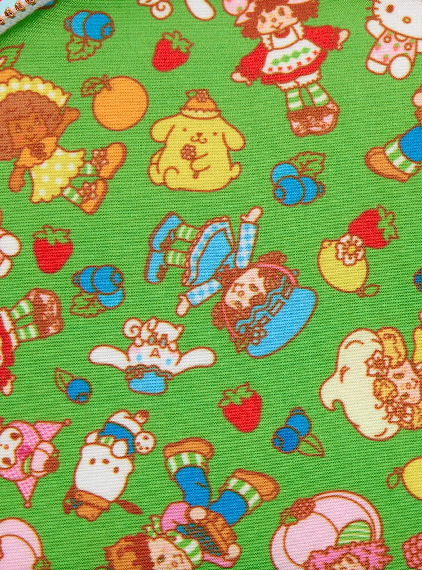 Loungefly Sanrio Hello Kitty & Friends x Strawberry Shortcake Scene Strawberry Scented Mini Backpack, , alternate