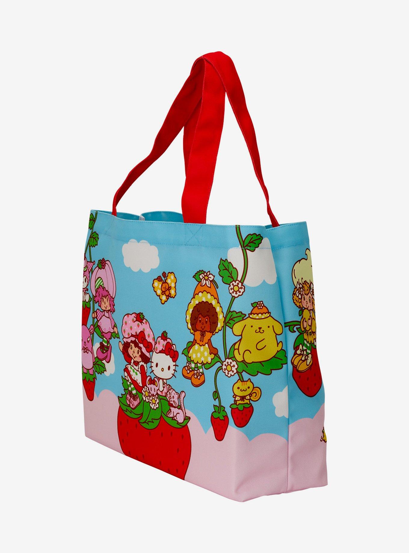 Loungefly Sanrio Hello Kitty and Friends x Strawberry Shortcake Tote Bag, , alternate