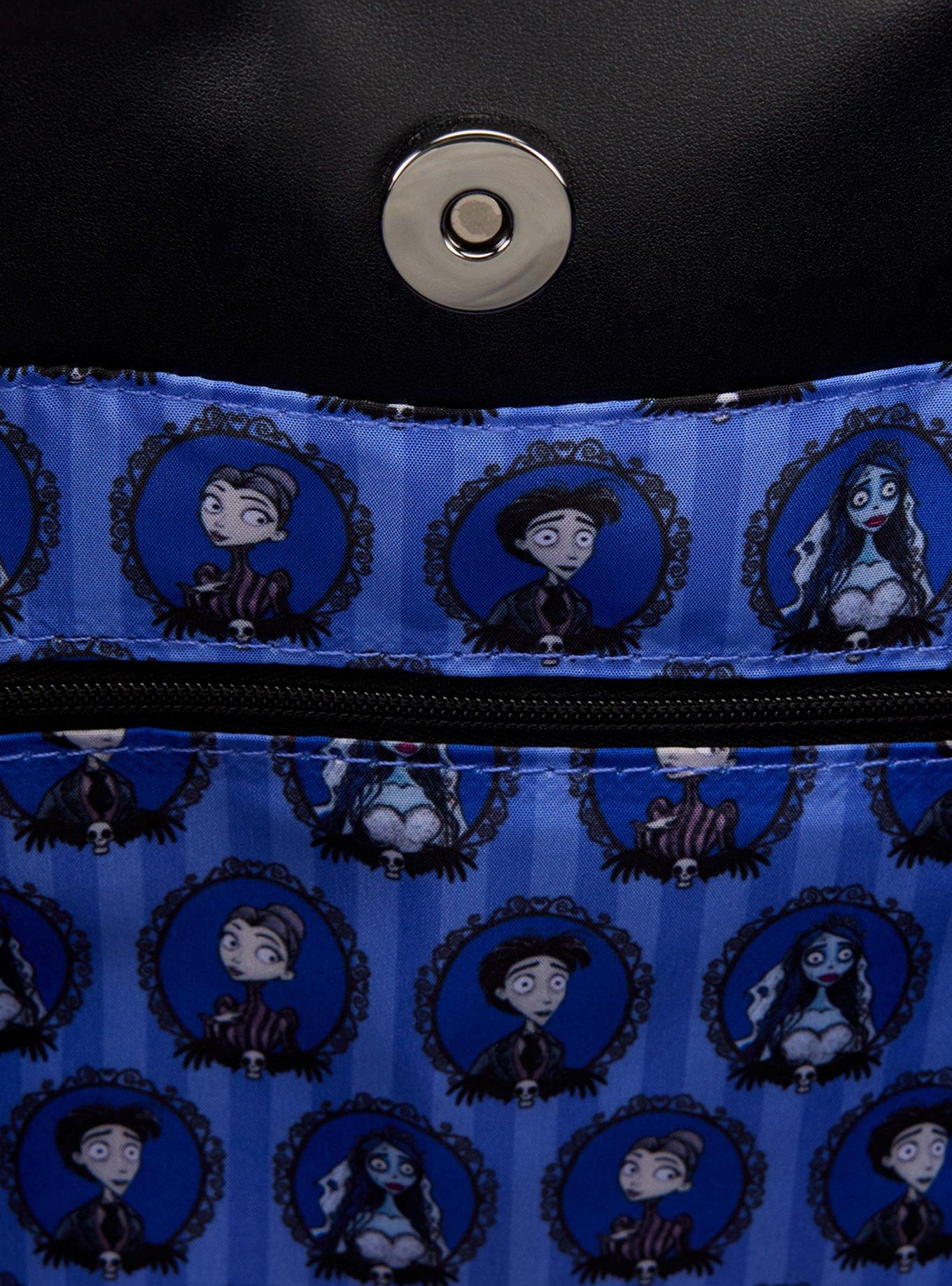 Loungefly Corpse Bride Emily & Victor Portrait Tote Bag, , alternate