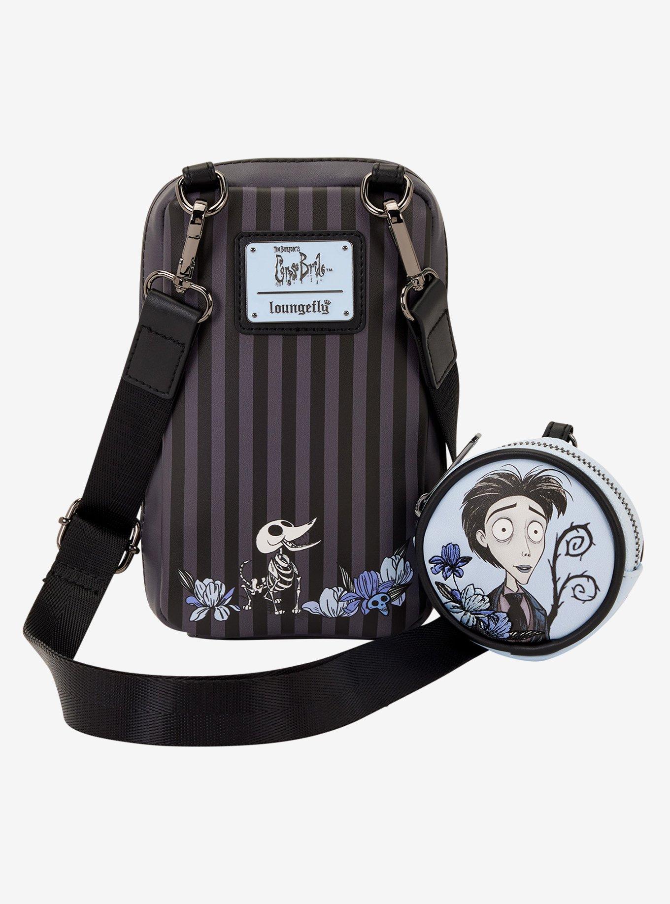 Loungefly Corpse Bride Emily Crossbody Bag with Coin Purse, , hi-res