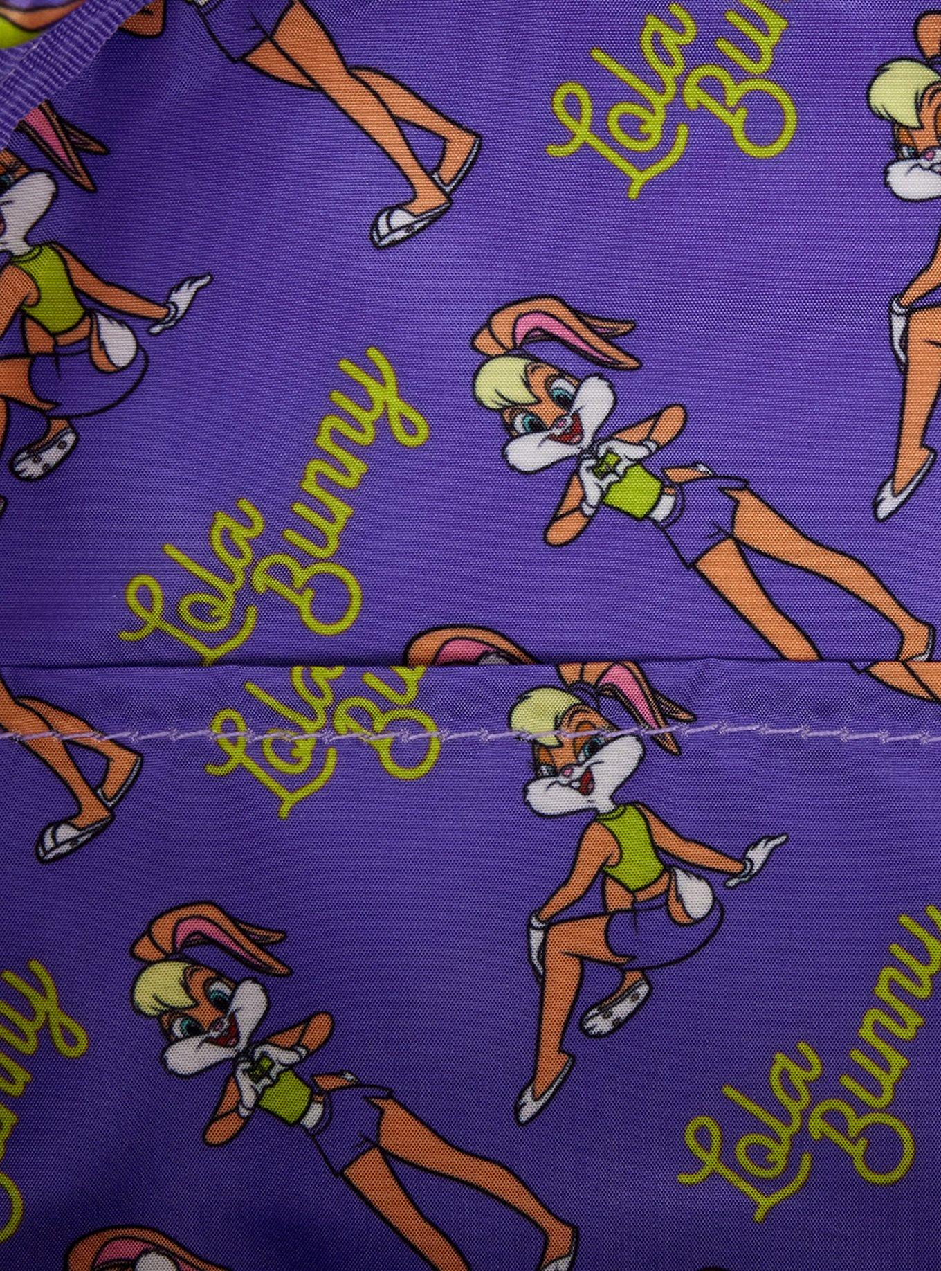 Loungefly Looney Tunes Lola Bunny Plush Figural Mini Backpack