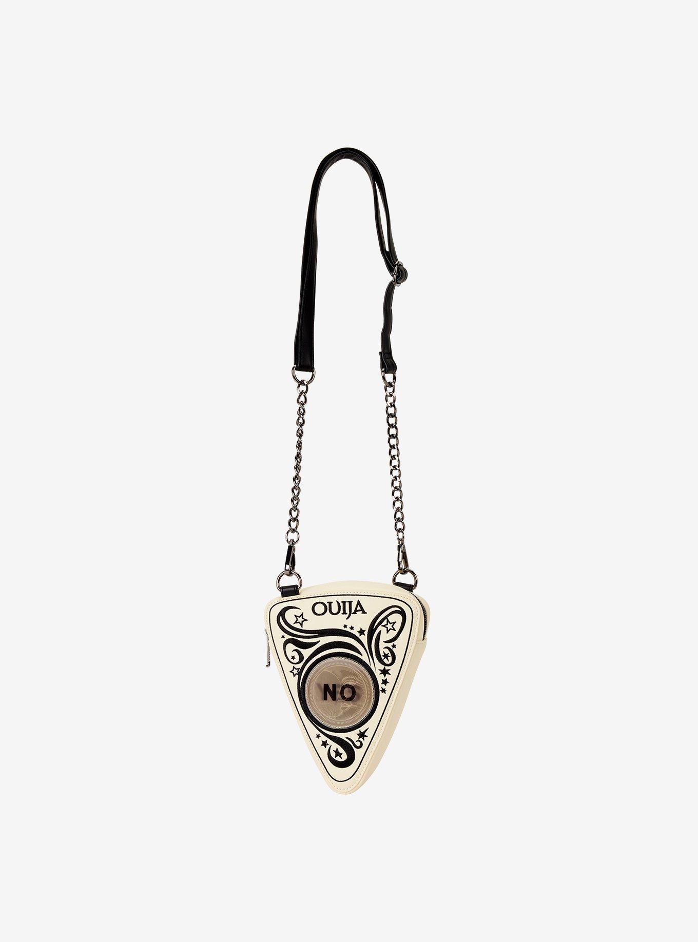Ouija Planchette Lenticulat Glow-in-the-Dark Crossbody Bag, , alternate
