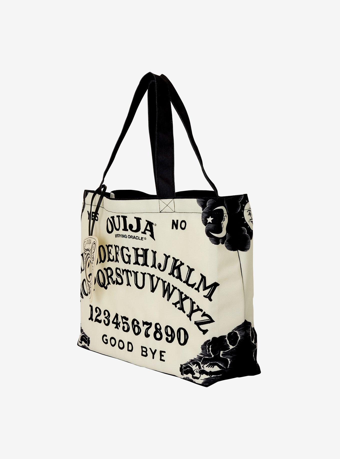 Ouija Board Glow-in-the-Dark Canvas Tote Bag, , alternate