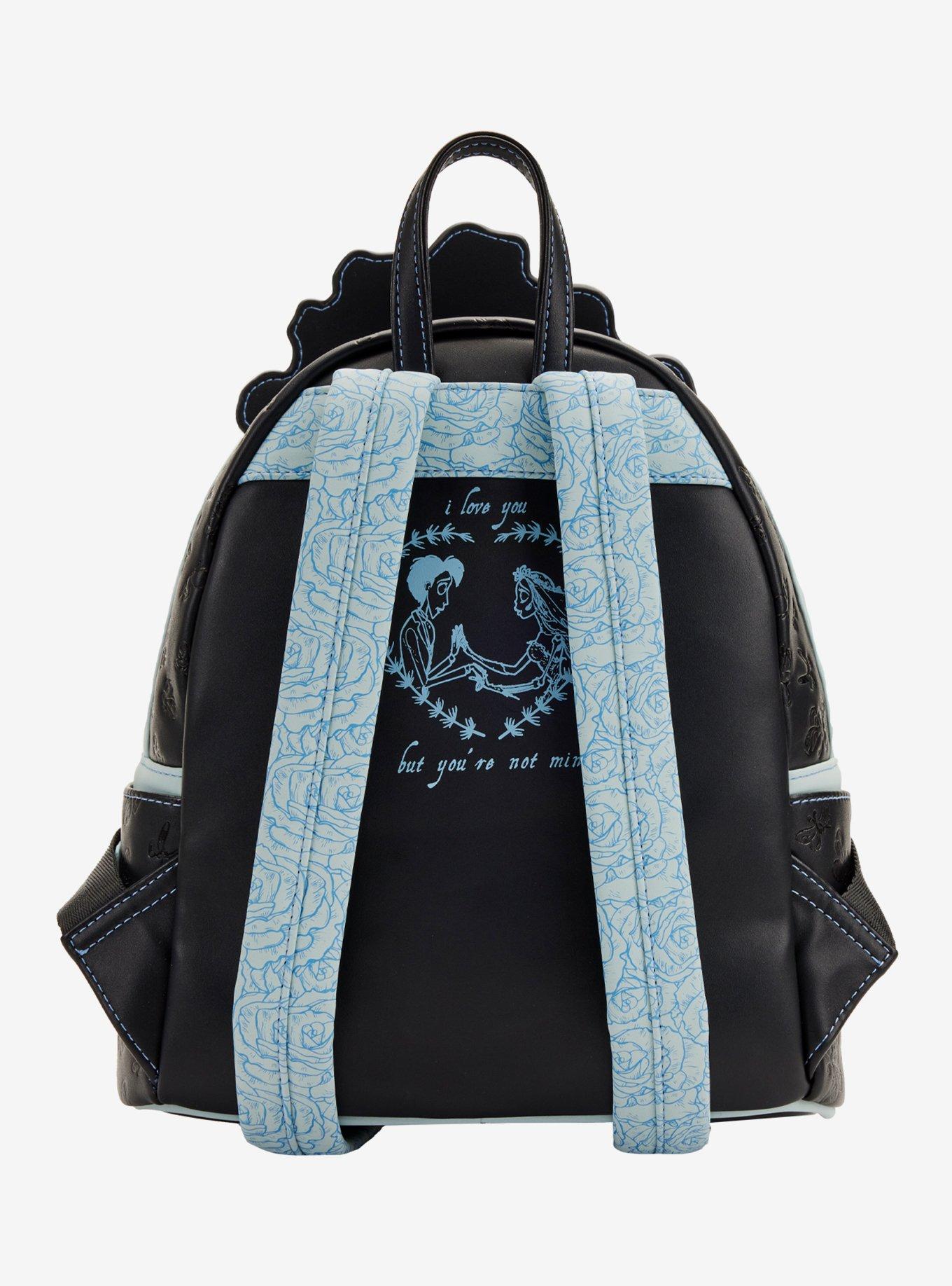 Loungefly Corpse Bride Emily with Bouquet Figural Mini Backpack, , hi-res