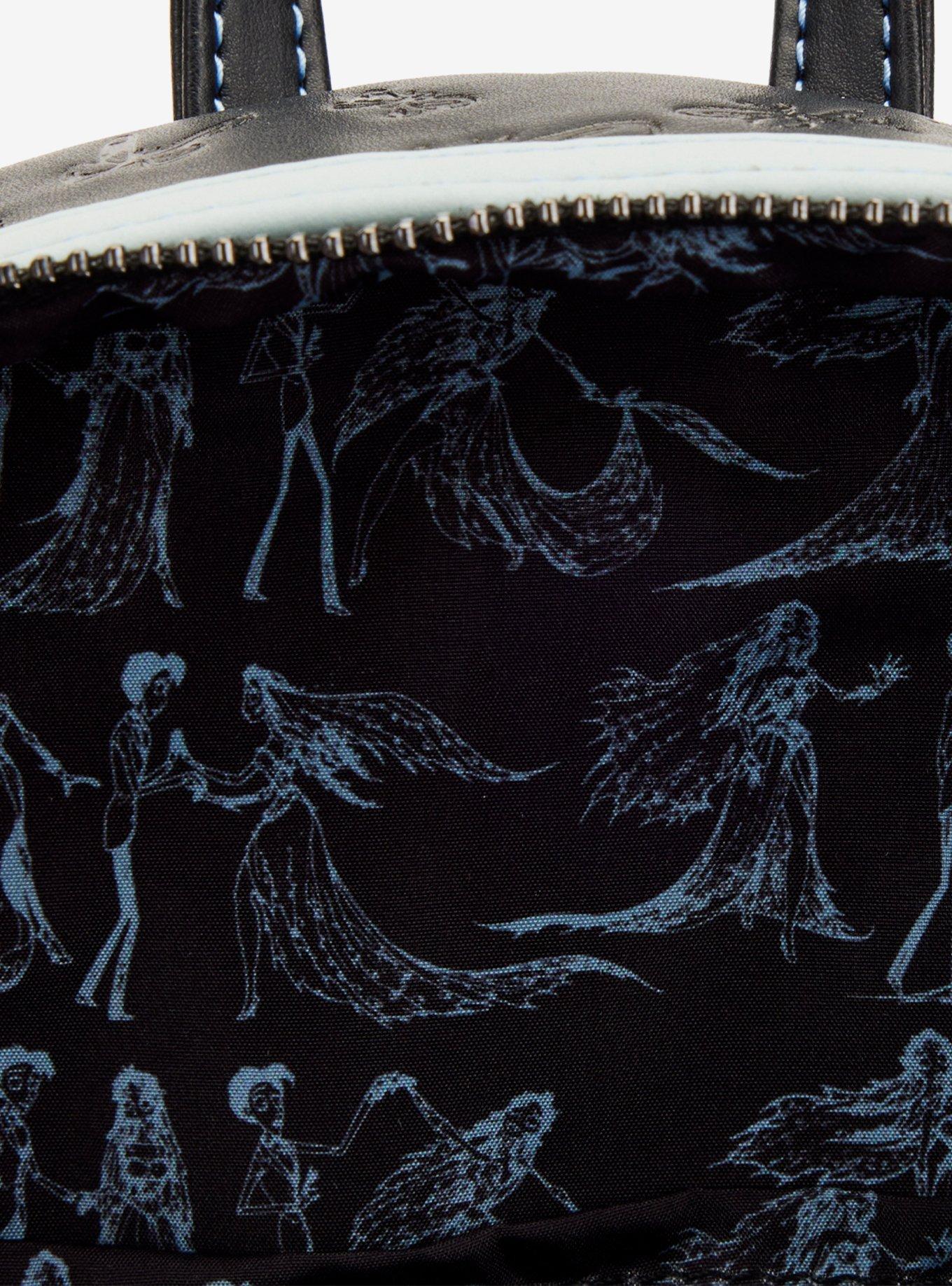 Loungefly Corpse Bride Emily with Bouquet Figural Mini Backpack, , alternate