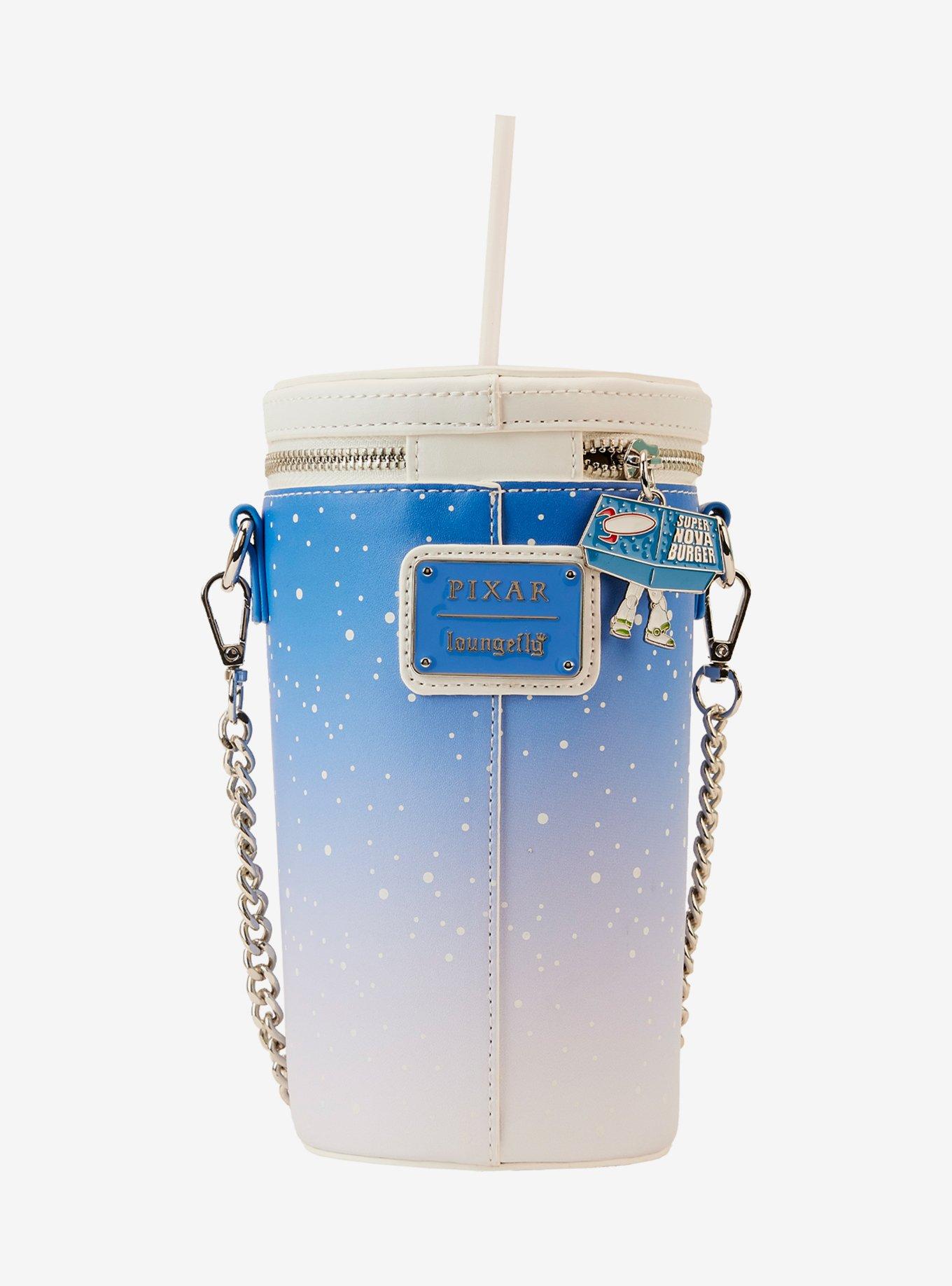 Loungefly Disney Pixar Toy Story Pizza Planet Mega Gulp Glow-in-the-Dark Figural Crossbody Bag