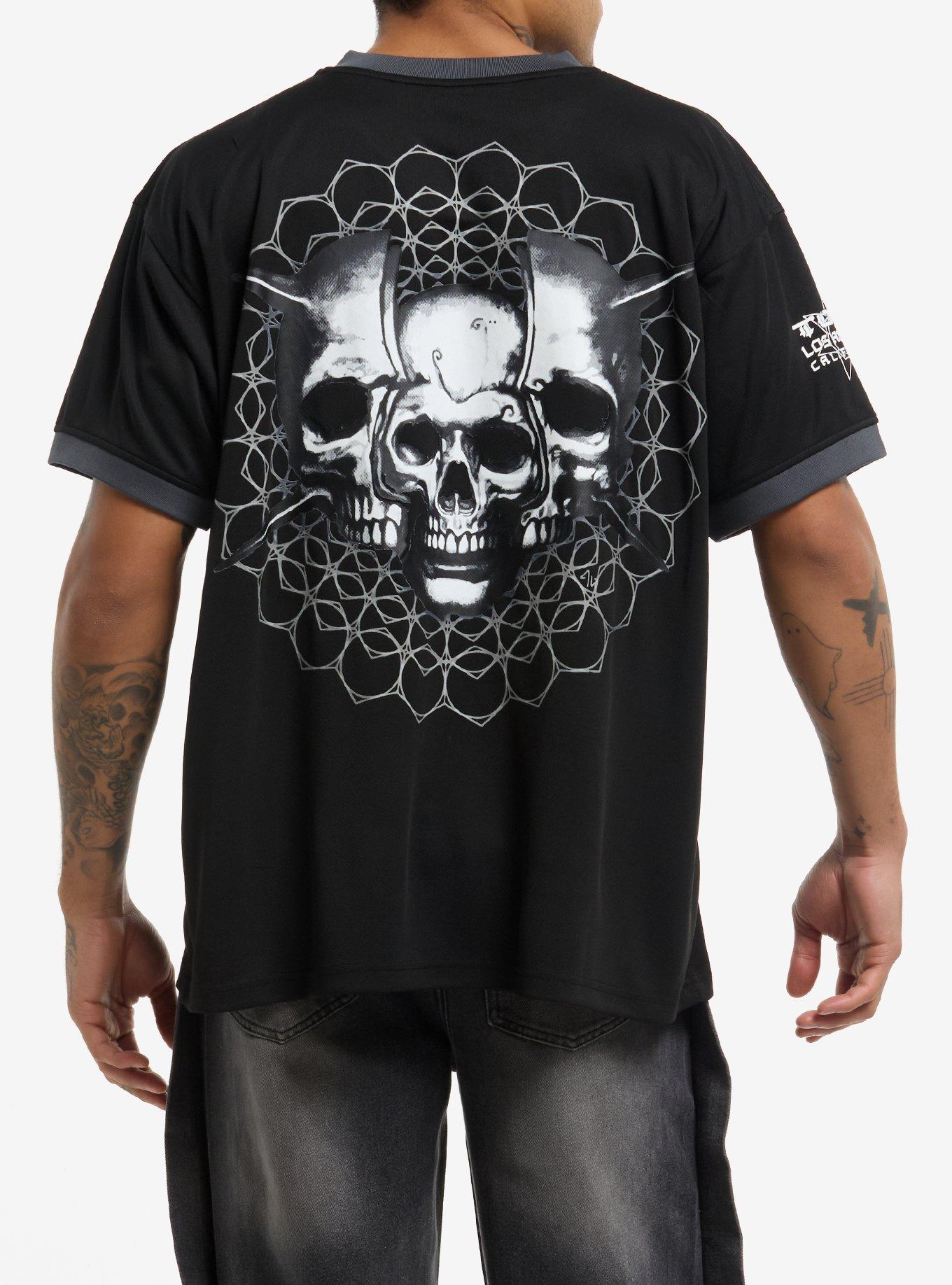 Tool Skulls Jersey, BLACK, alternate