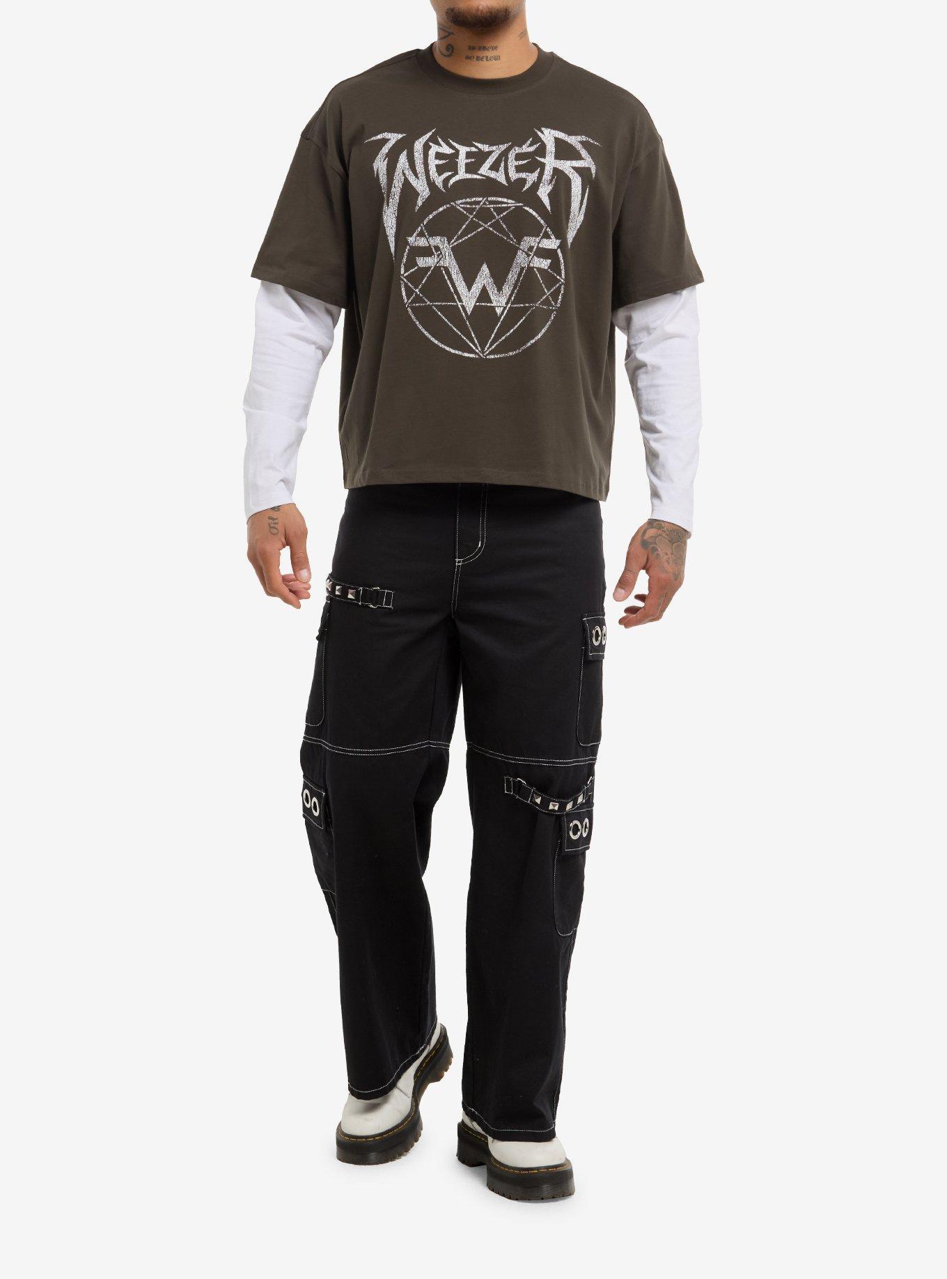 Weezer Metal Logo Twofer Long-Sleeve T-Shirt, , hi-res