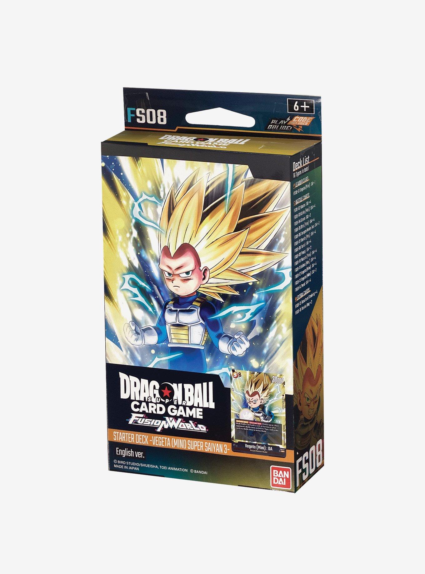 Dragon Ball Super Card Game TCG Fusion World FS08 Vegeta Starter Deck, , hi-res