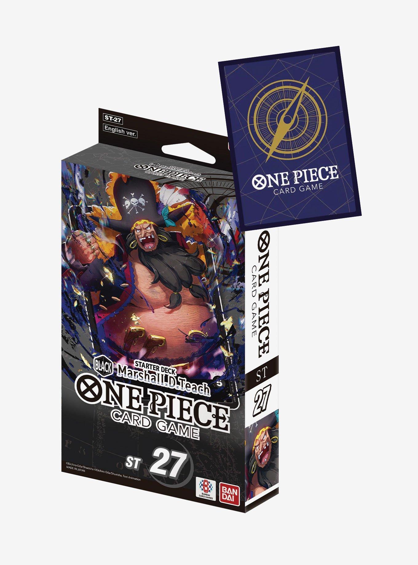 Bandai Namco One Piece Card Game Marshall D. Teach Starter Deck, , hi-res