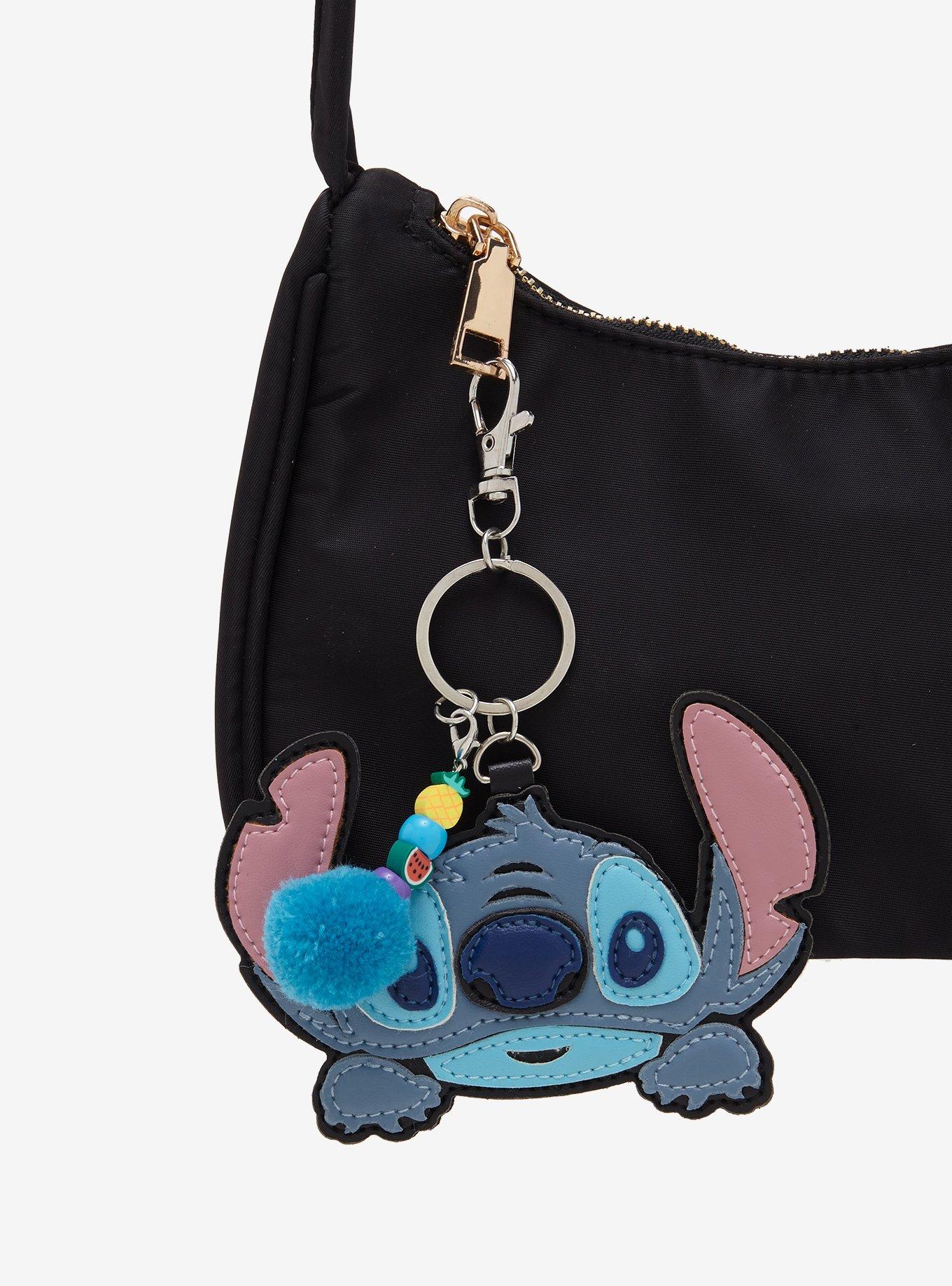 Disney Lilo & Stitch Pom Pom Keychain, , hi-res