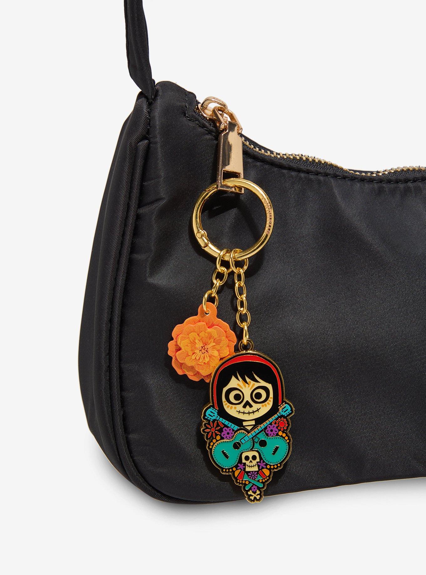 Loungefly Disney Pixar Coco Miguel Marigold Multi-Charm Keychain