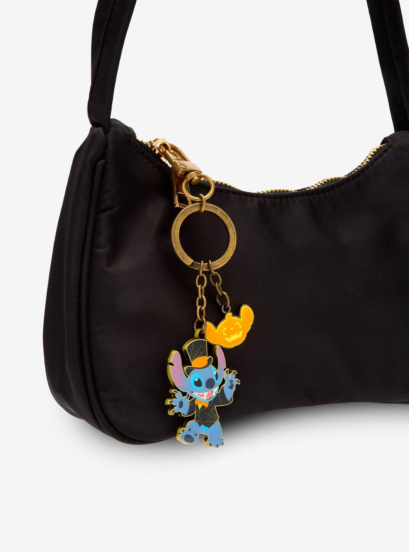 Loungefly Disney Lilo & Stitch Halloween Glow-in-the-Dark Multi-Charm Keychain — BoxLunch Exclusive, , hi-res