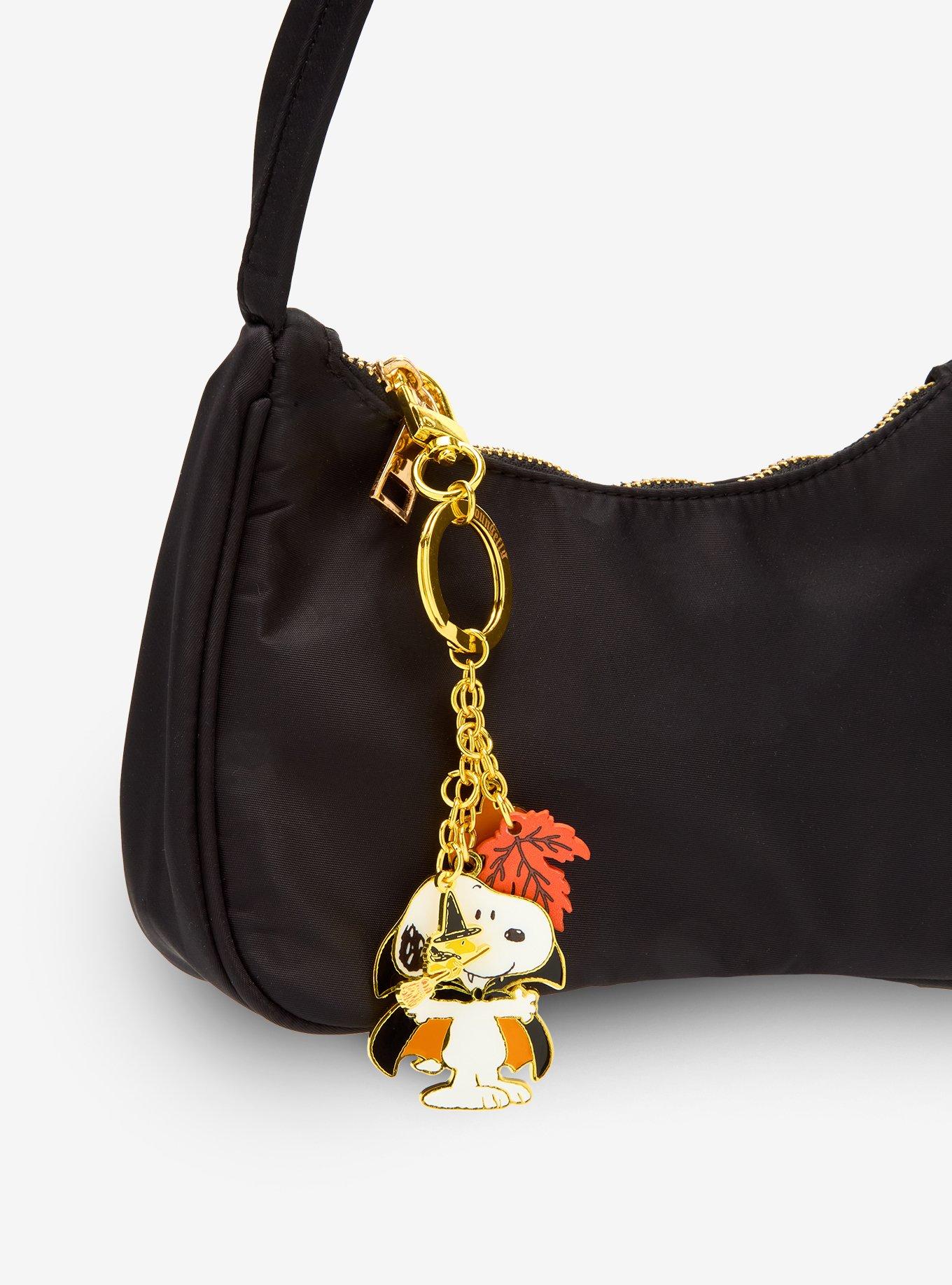 Peanuts Snoopy & Woodstock Halloween Multi-Charm Keychain, , hi-res