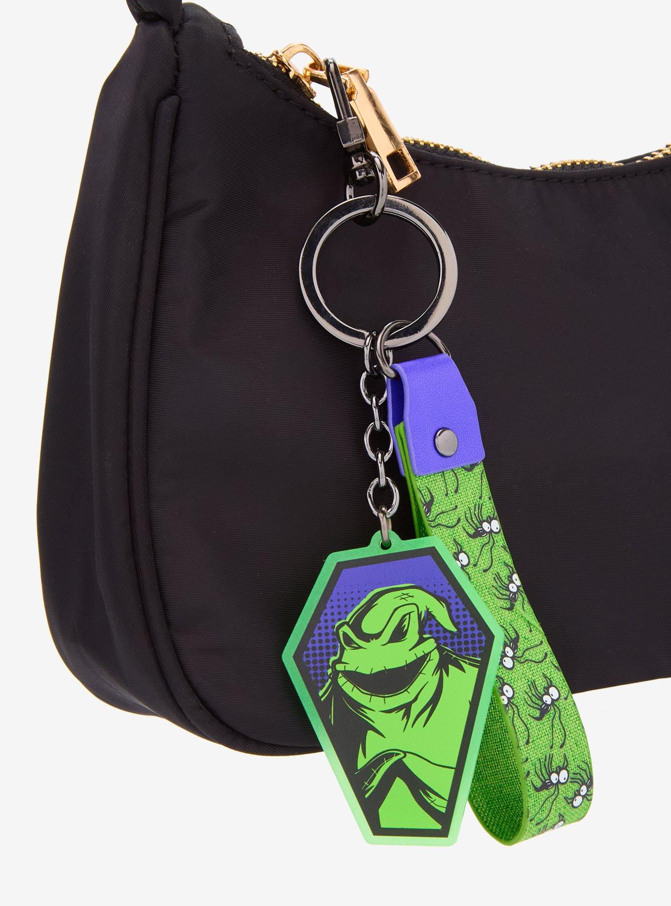 Loungefly Disney The Nightmare Before Christmas Oogie Boogie Multi-Charm Keychain With Wristlet, , alternate